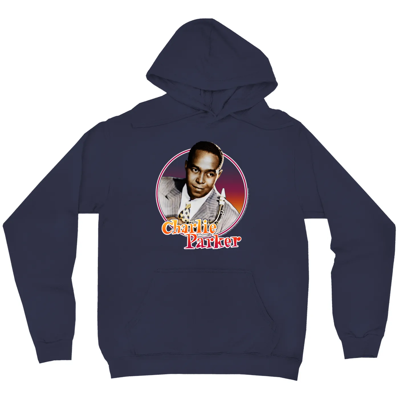 Charlie Parker Hoodie | Young Charlie Color Design Charlie Parker Hoodie (Merchbar Exclusive)