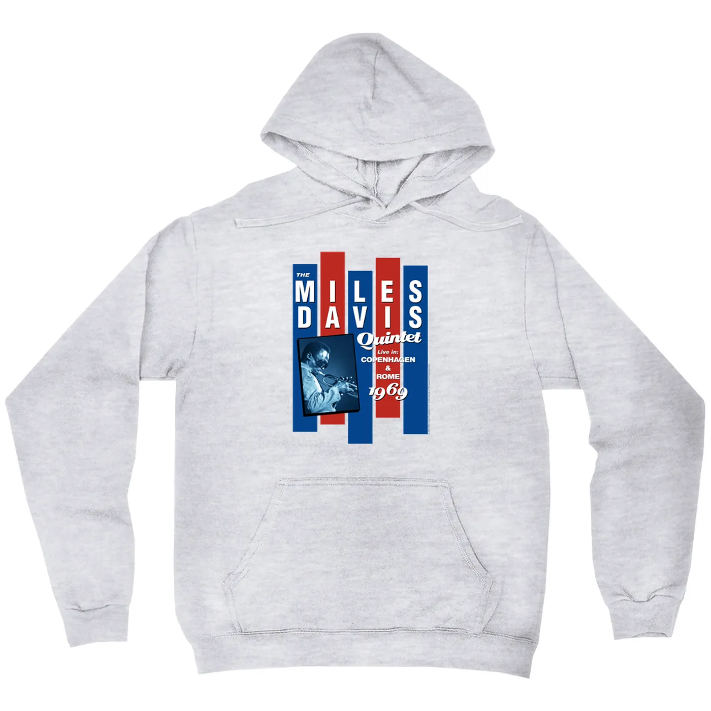 Miles Davis Hoodie | Miles Quintet Concert Flyer Miles Davis Hoodie (Merchbar Exclusive)