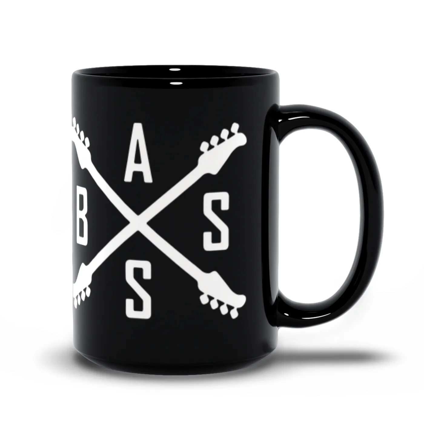 Merchbar Music Life Mug | Bass Player Emblem Merchbar Music Life Mug