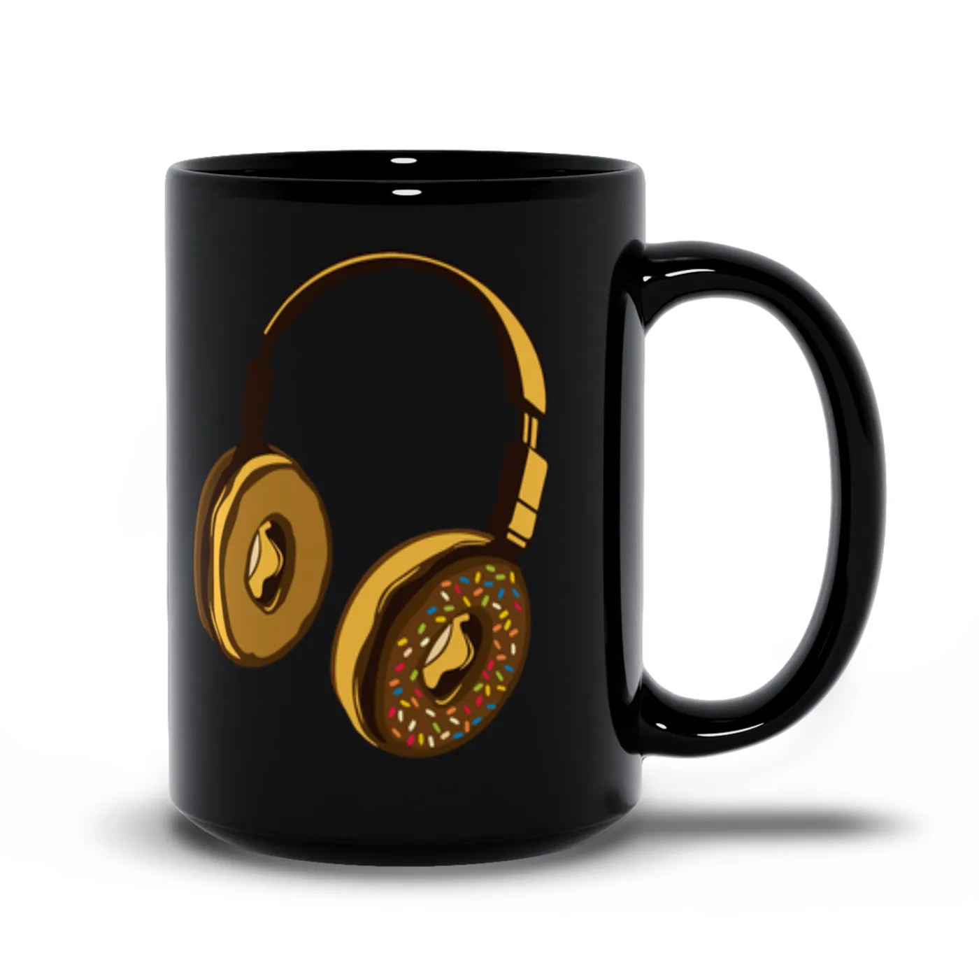 Merchbar Music Life Mug | Delicious Donut Beats Merchbar Music Life Mug