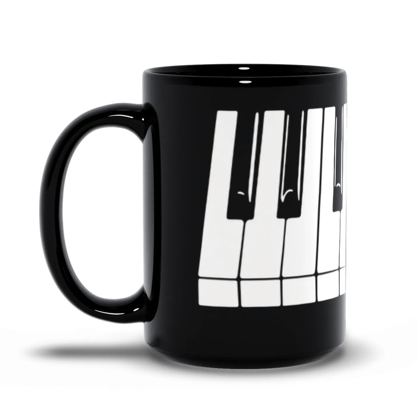Merchbar Music Life Mug | Piano Keys Merchbar Music Life Mug