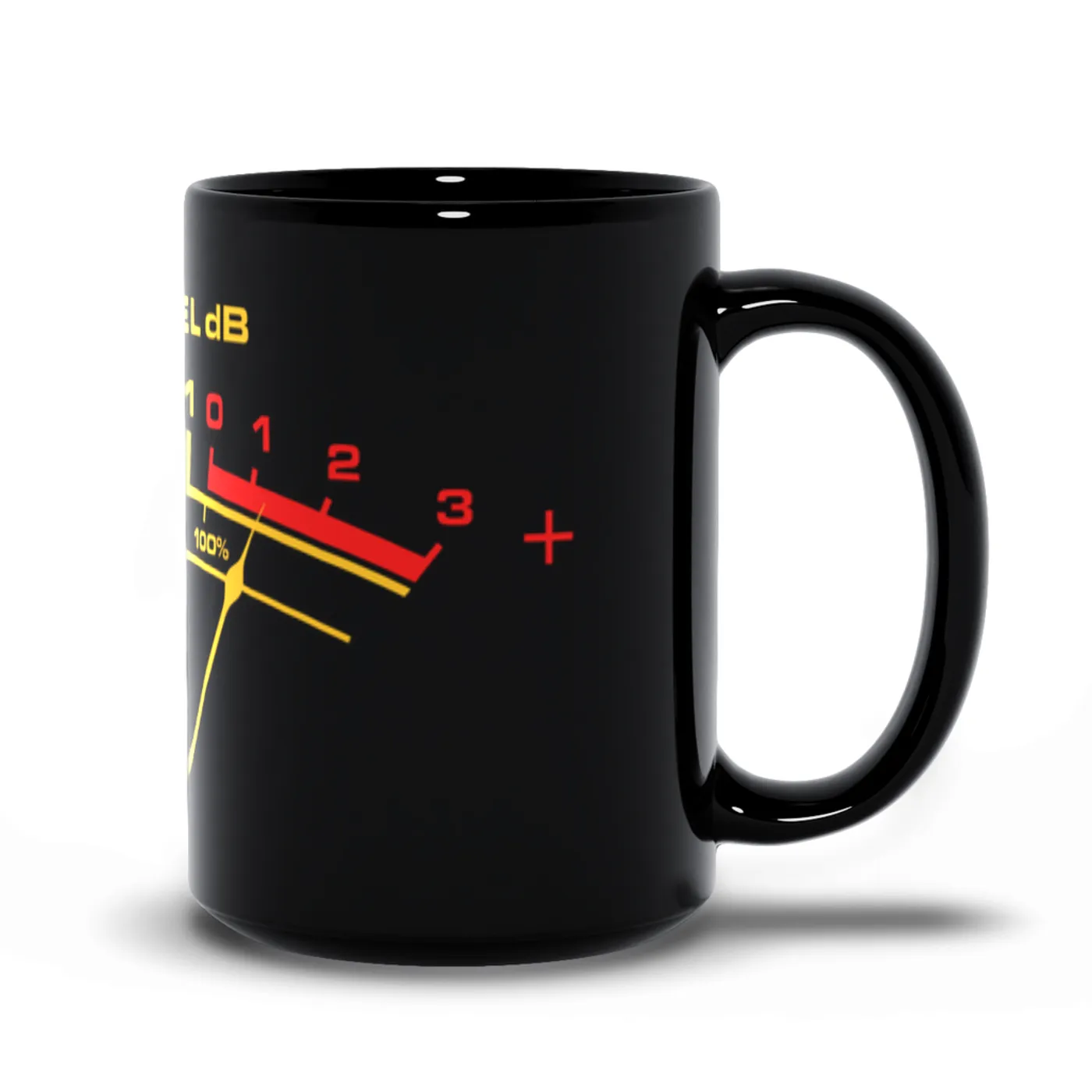 Merchbar Music Life Mug | VU Audio Meter Merchbar Music Life Mug