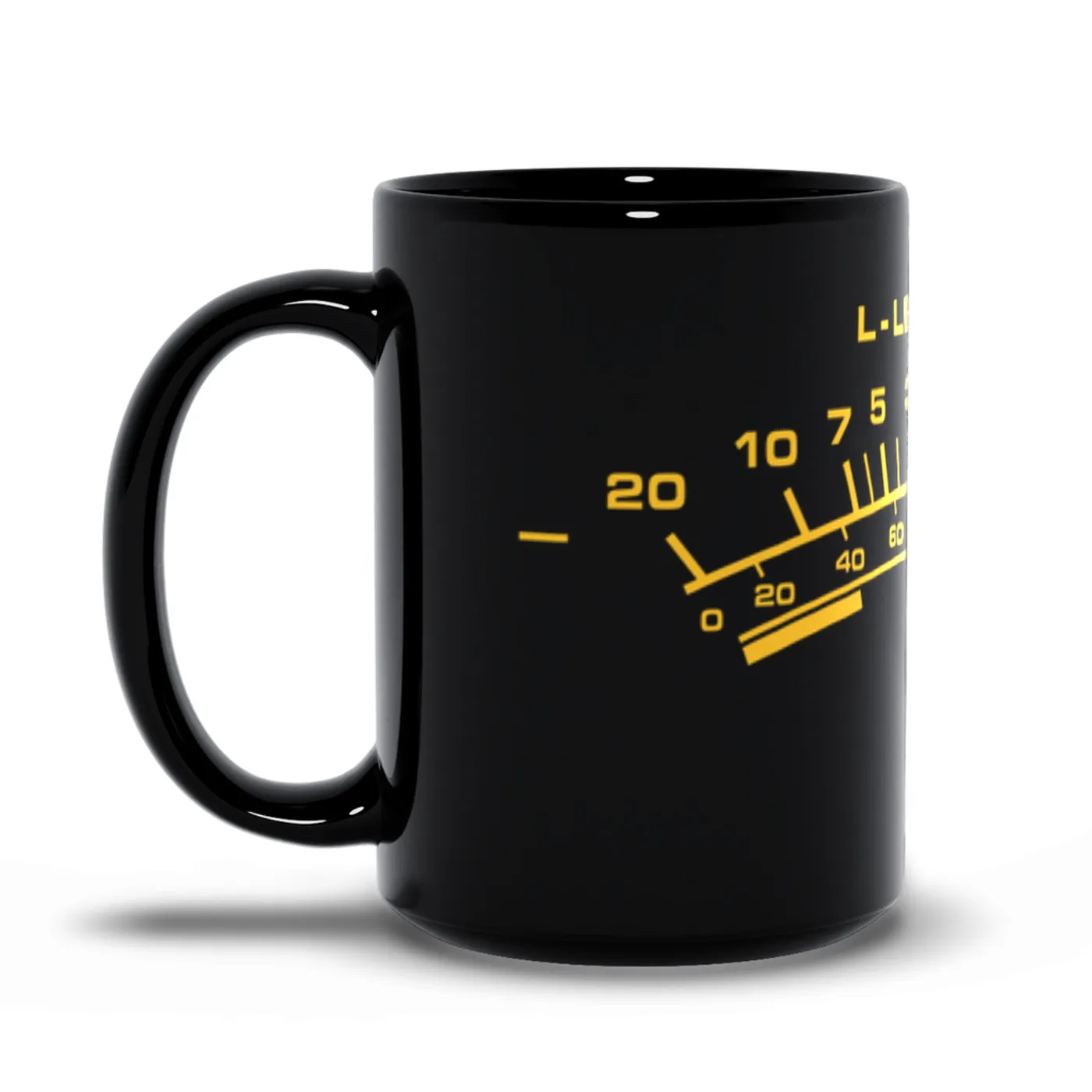 Merchbar Music Life Mug | VU Audio Meter Merchbar Music Life Mug