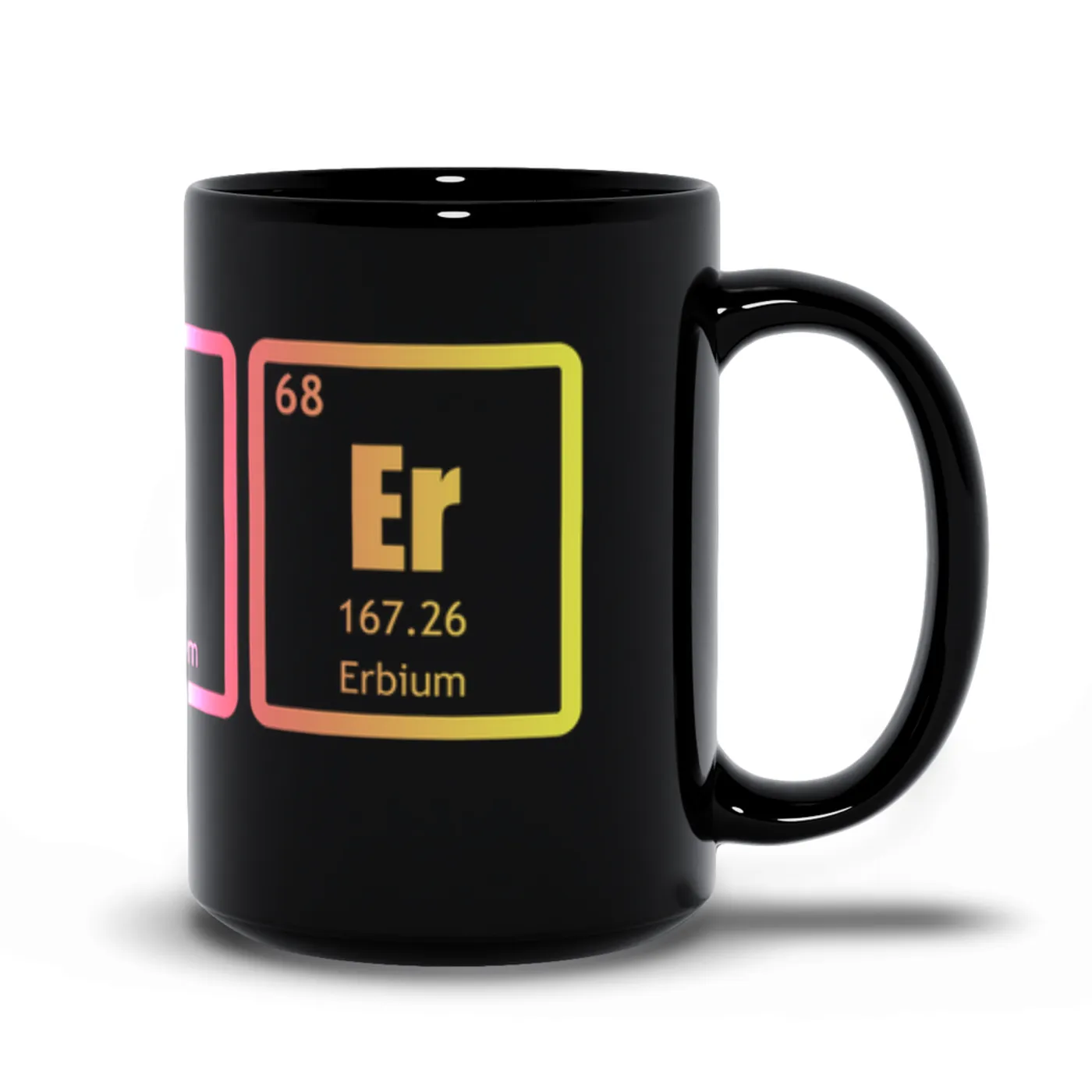 Merchbar Music Life Mug | Raver Periodic Table Ombre Design