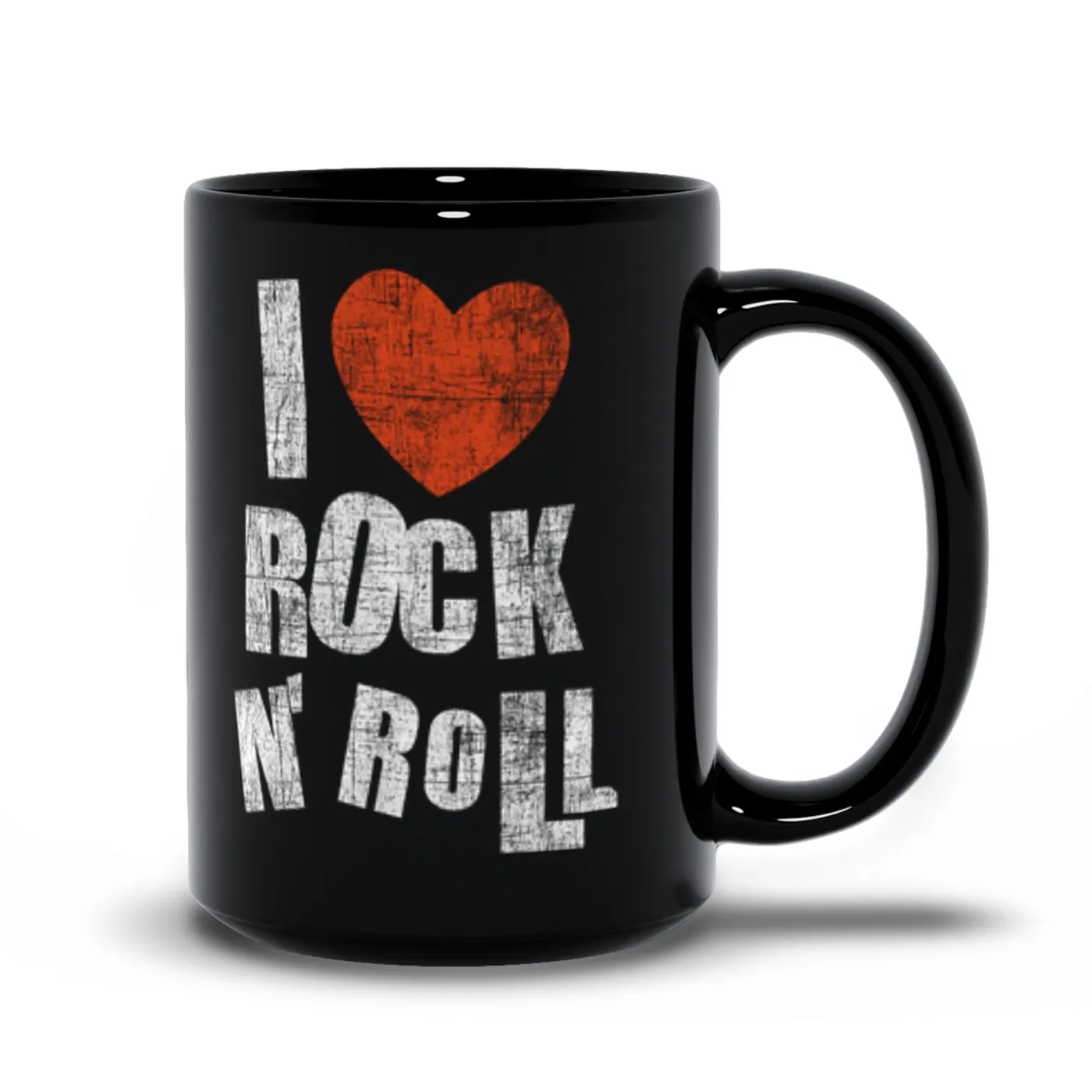 Merchbar Music Life Mug | I Heart Rock n' Roll Merchbar Music Life Mug