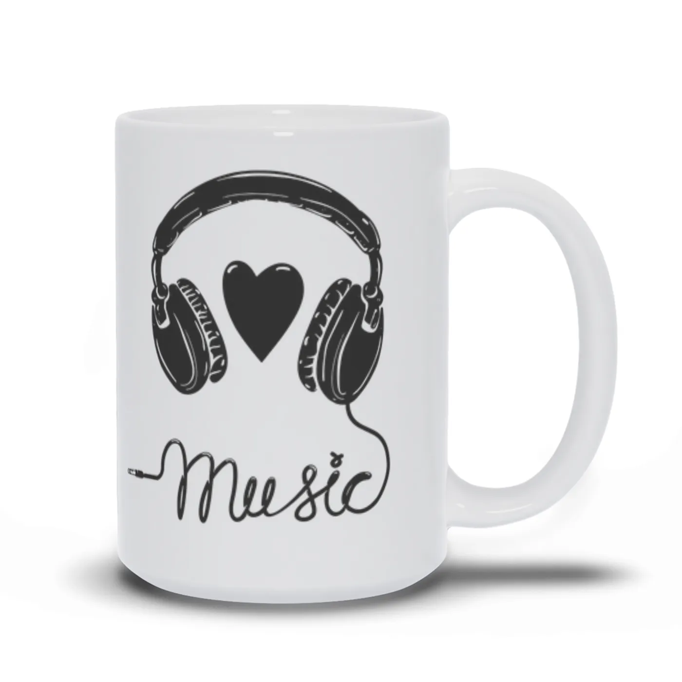 Merchbar Music Life Mug | I Heart Music Merchbar Music Life Mug