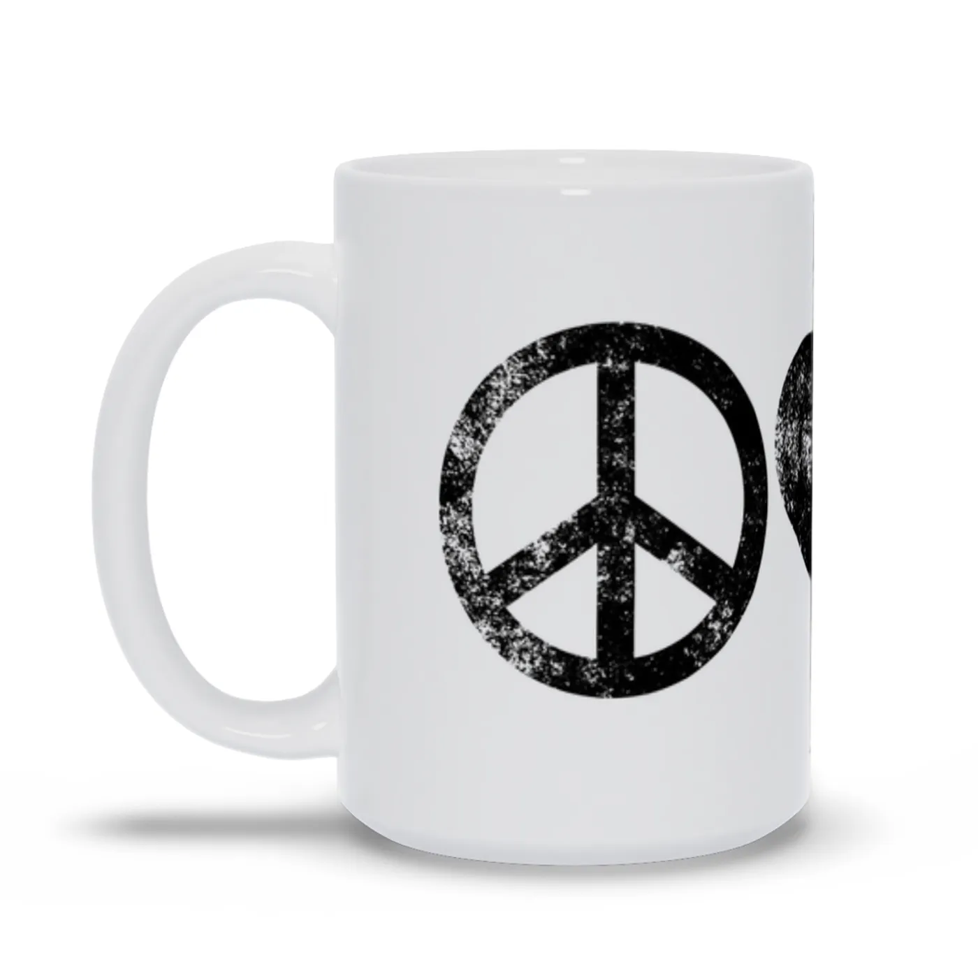 Merchbar Music Life Mug | Peace Love Rock n' Roll Merchbar Music Life Mug
