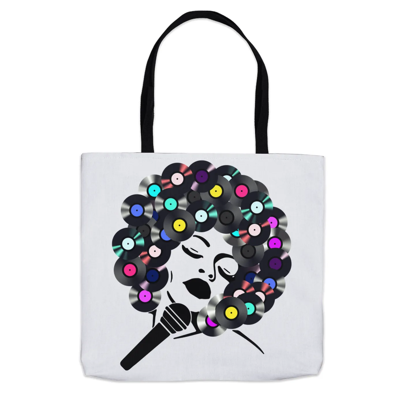 Merchbar Music Life Tote Bag | The Soul Of Vinyl Merchbar Music Life Tote