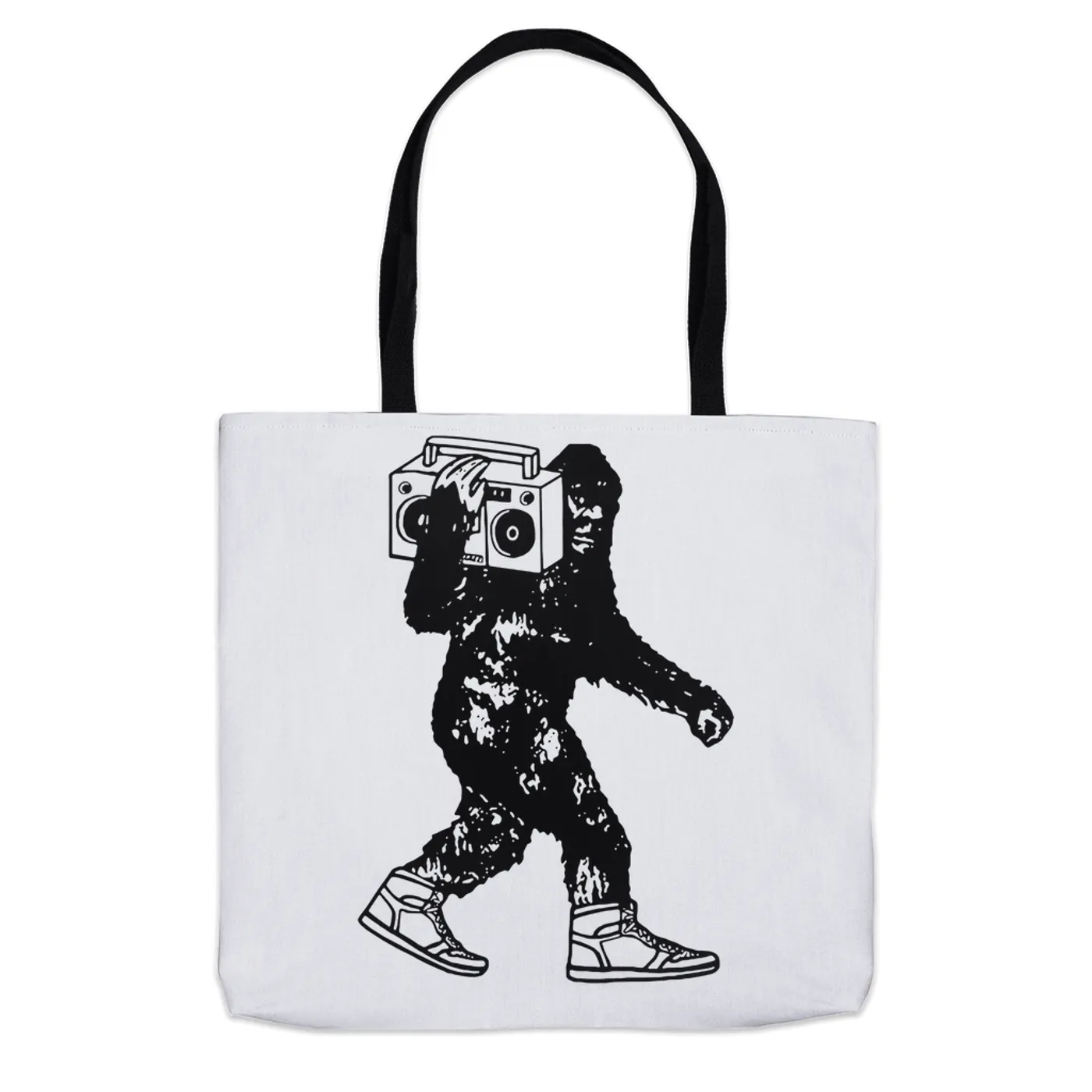 Merchbar Music Life Tote Bag | Bigfoot Boombox Merchbar Music Life Tote