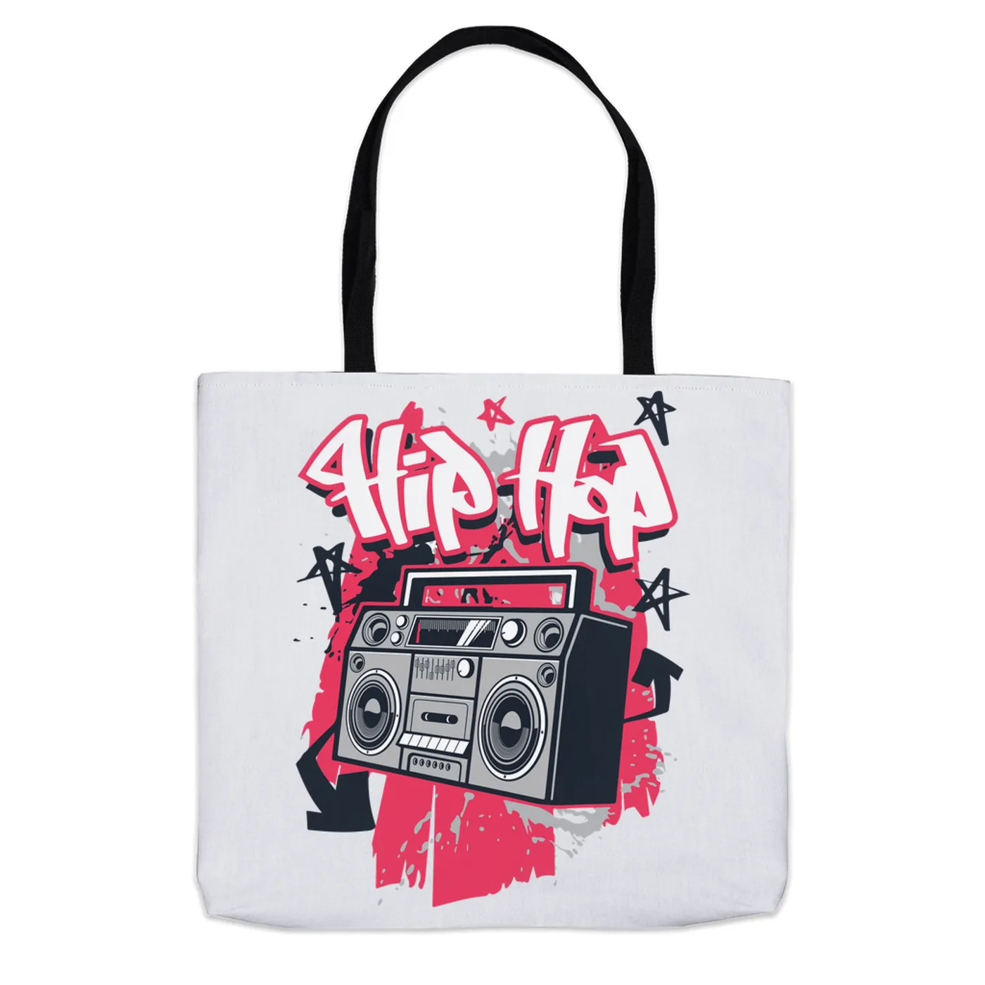 Merchbar Music Life Tote Bag | Hip Hop Life Merchbar Music Life Tote