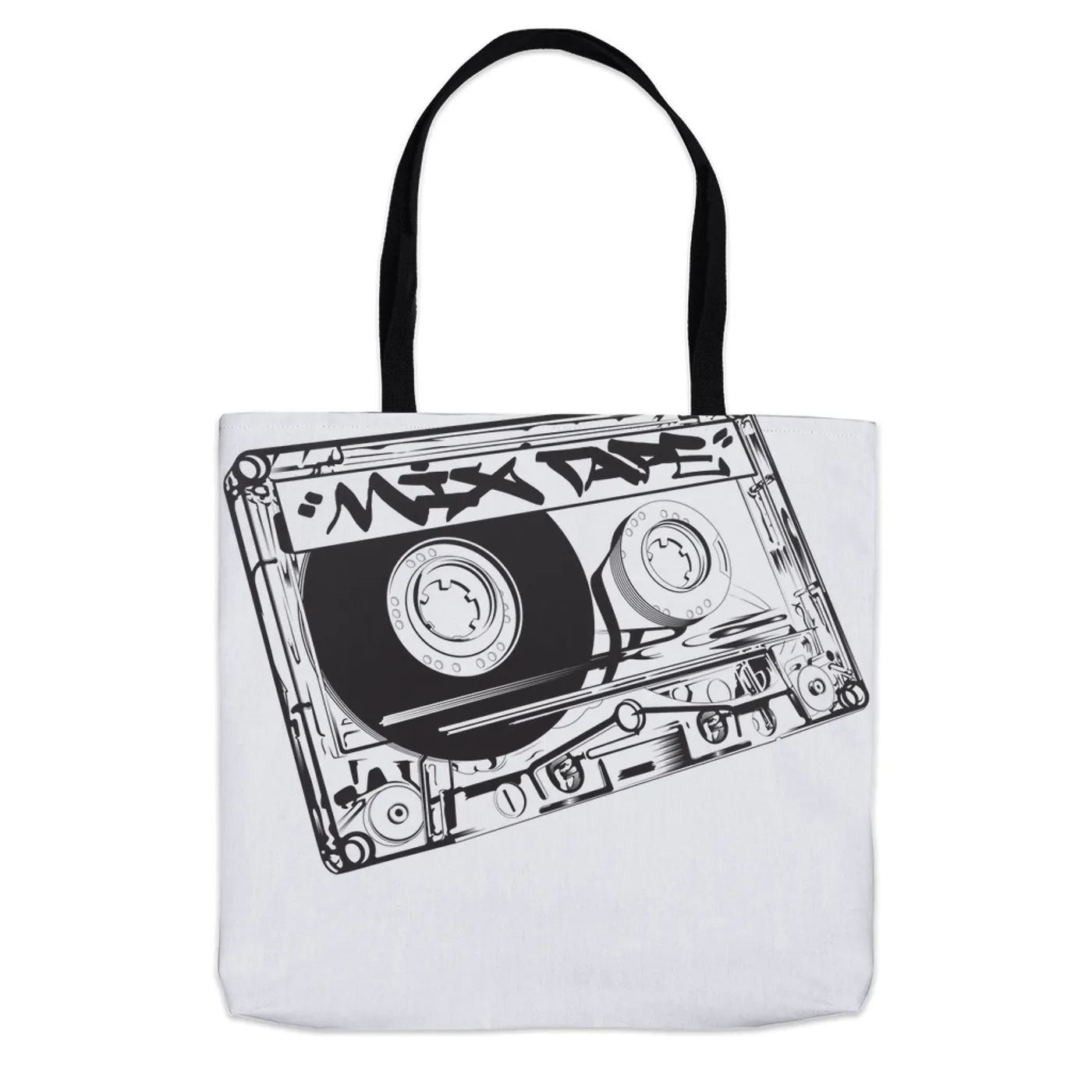 Merchbar Music Life Tote Bag | Mix Tape Merchbar Music Life Tote