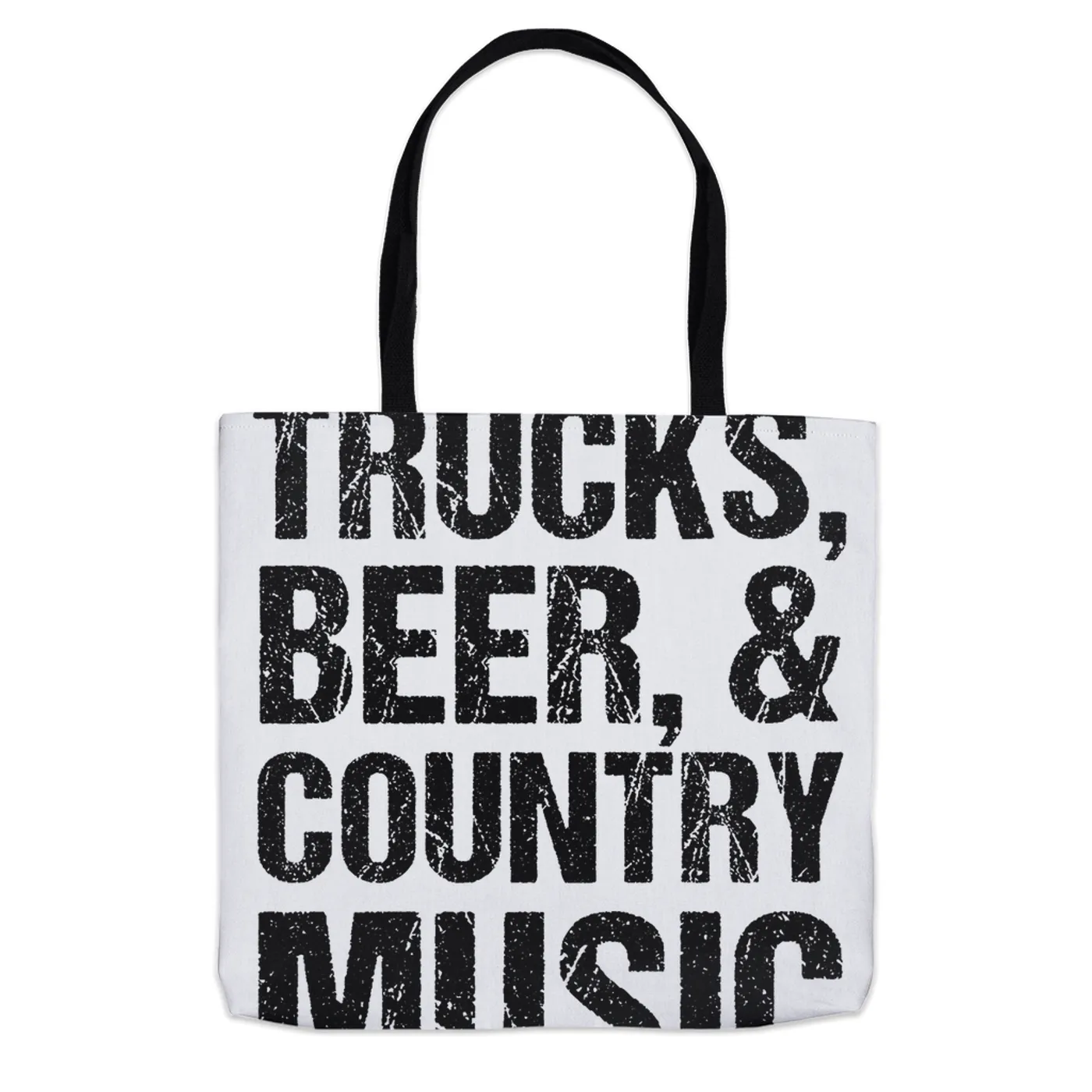 Merchbar Music Life Tote Bag | Trucks, Beer, Country Music Merchbar Music Life Tote