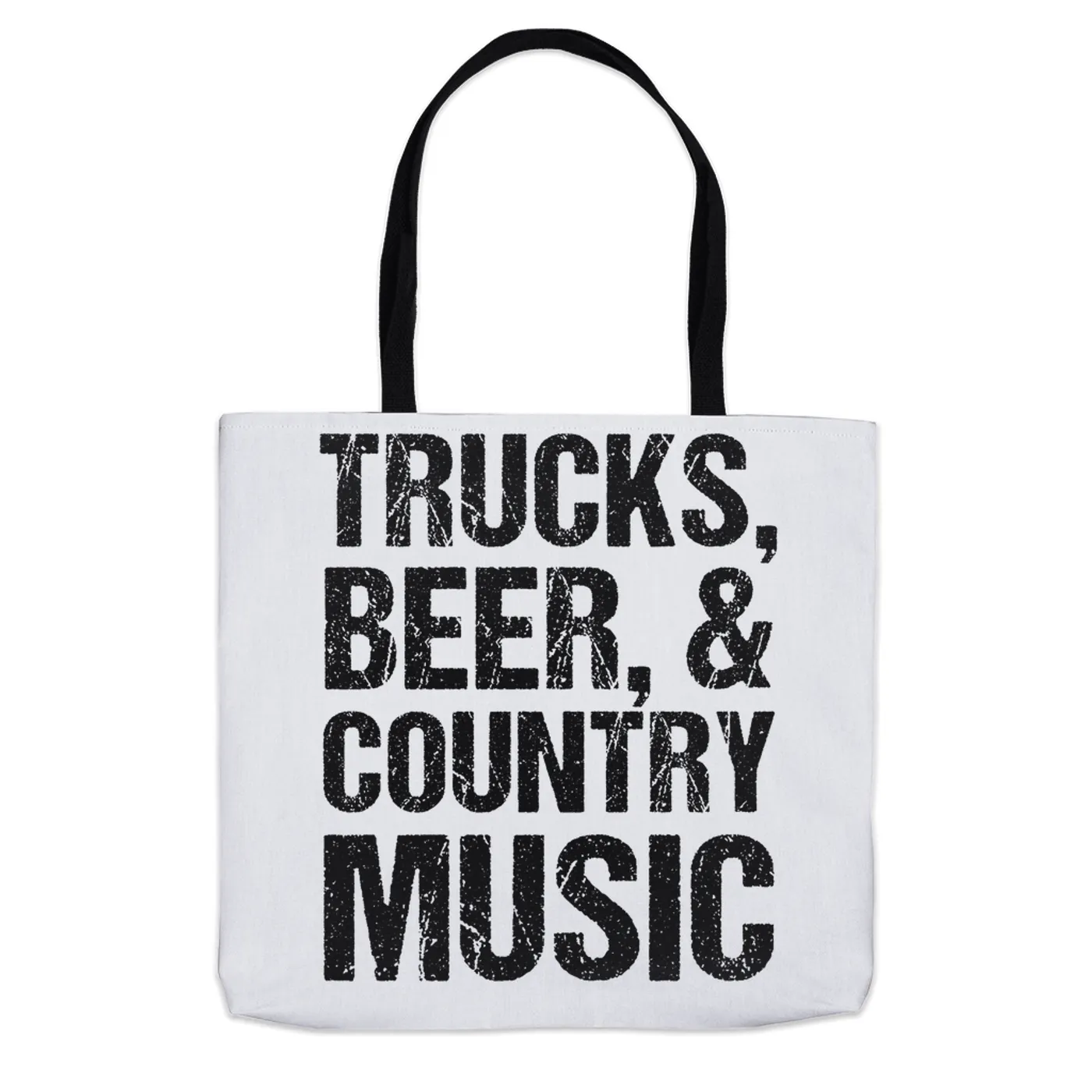 Merchbar Music Life Tote Bag | Trucks, Beer, Country Music Merchbar Music Life Tote