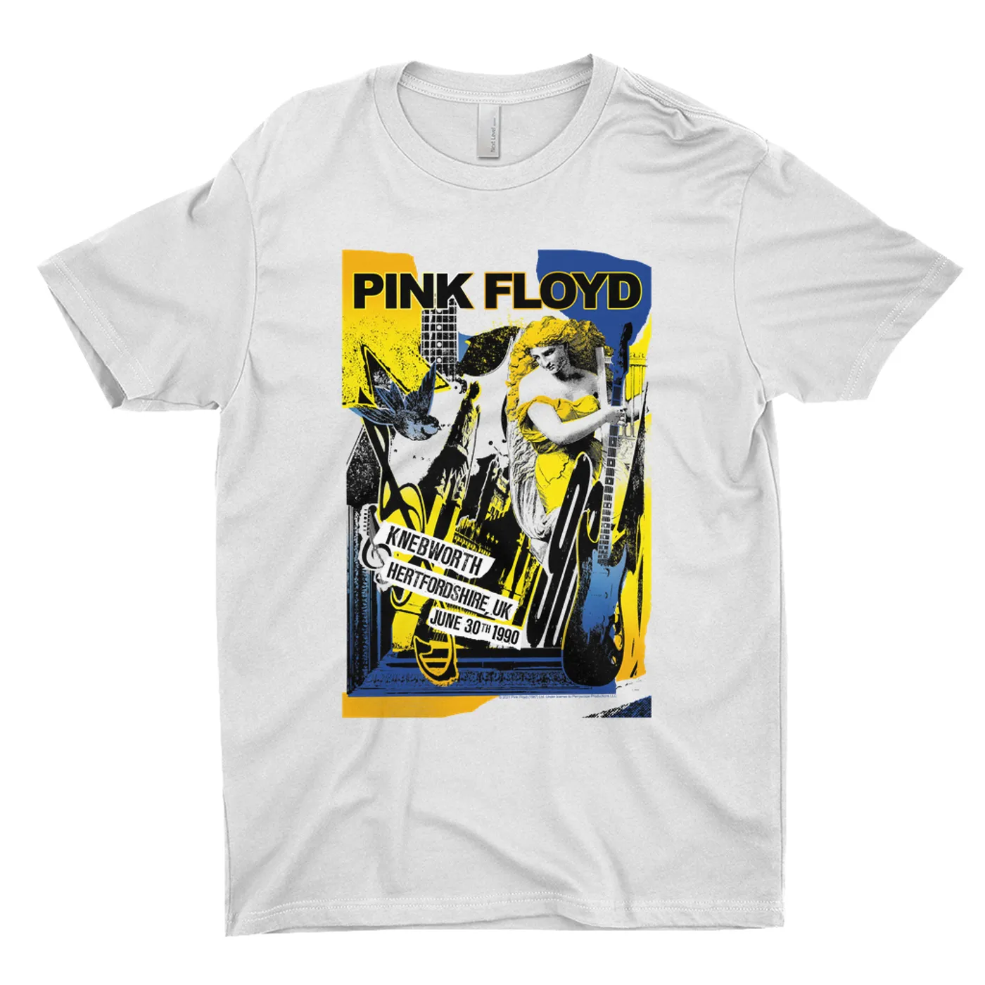 Pink Floyd T-Shirt | Live At Hertfordshire UK Collage Concert Poster Pink Floyd Shirt