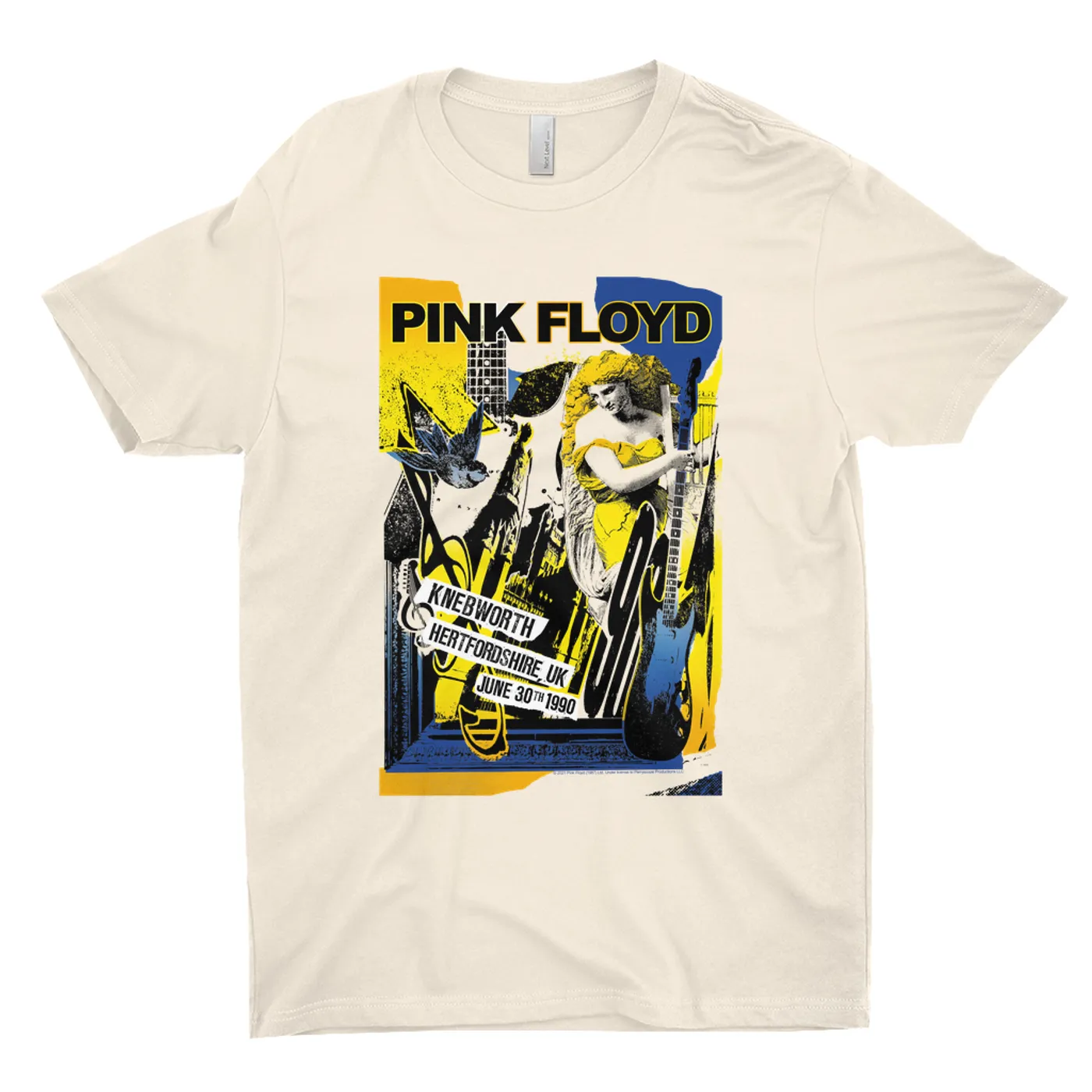 Pink Floyd T-Shirt | Live At Hertfordshire UK Collage Concert Poster Pink Floyd Shirt