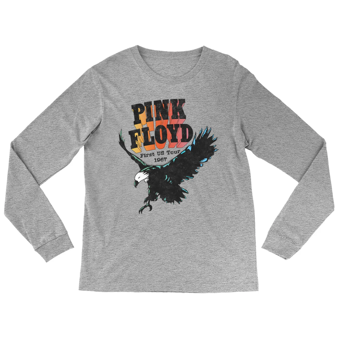 Pink Floyd Long Sleeve Shirt | First US Tour 1967 Pink Floyd Shirt