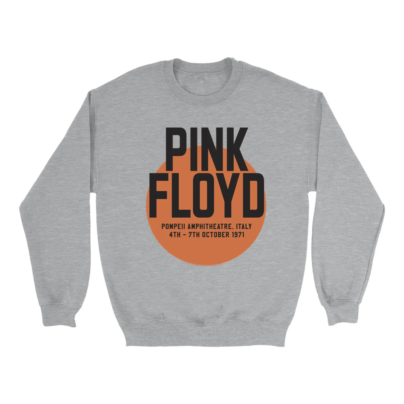 Pink Floyd Sweatshirt | Pompeii 1971 Concert Poster Pink Floyd Sweatshirt