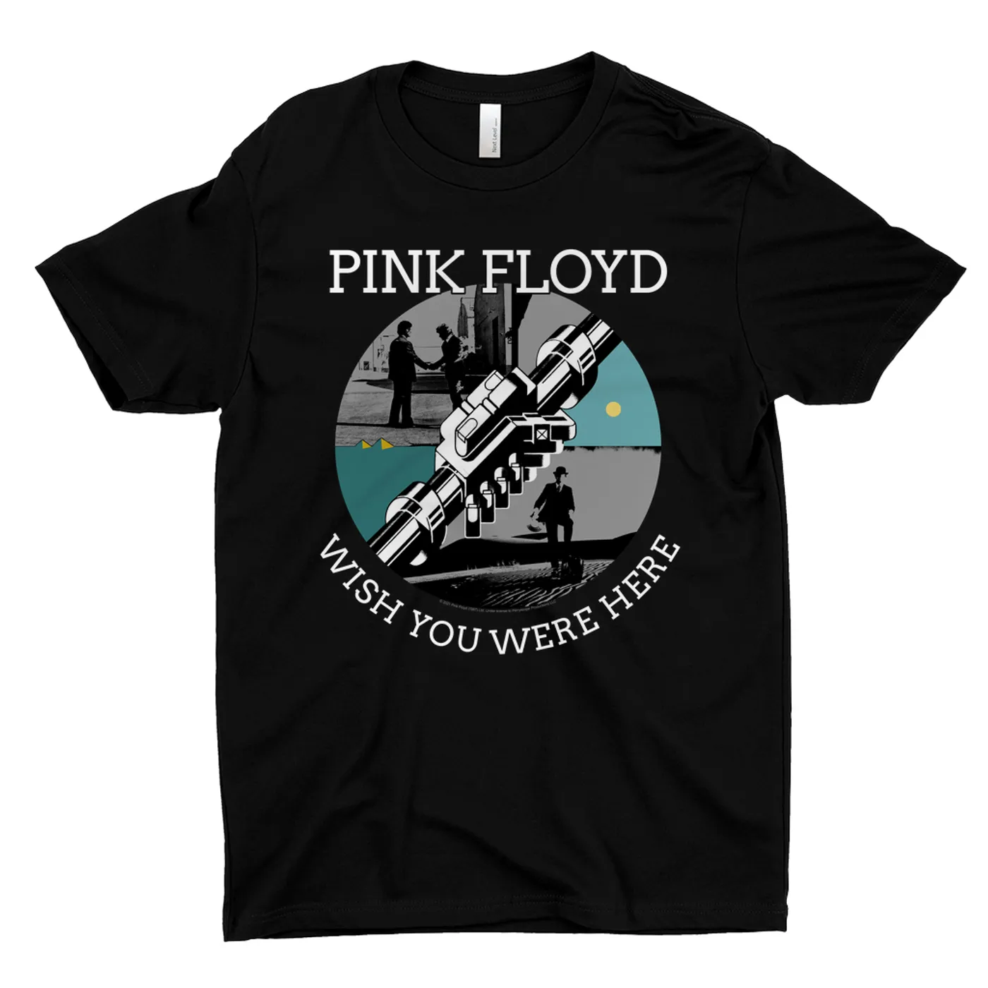 Pink Floyd T-Shirt | Wish You Were Here Album Collage Pink Floyd Shirt