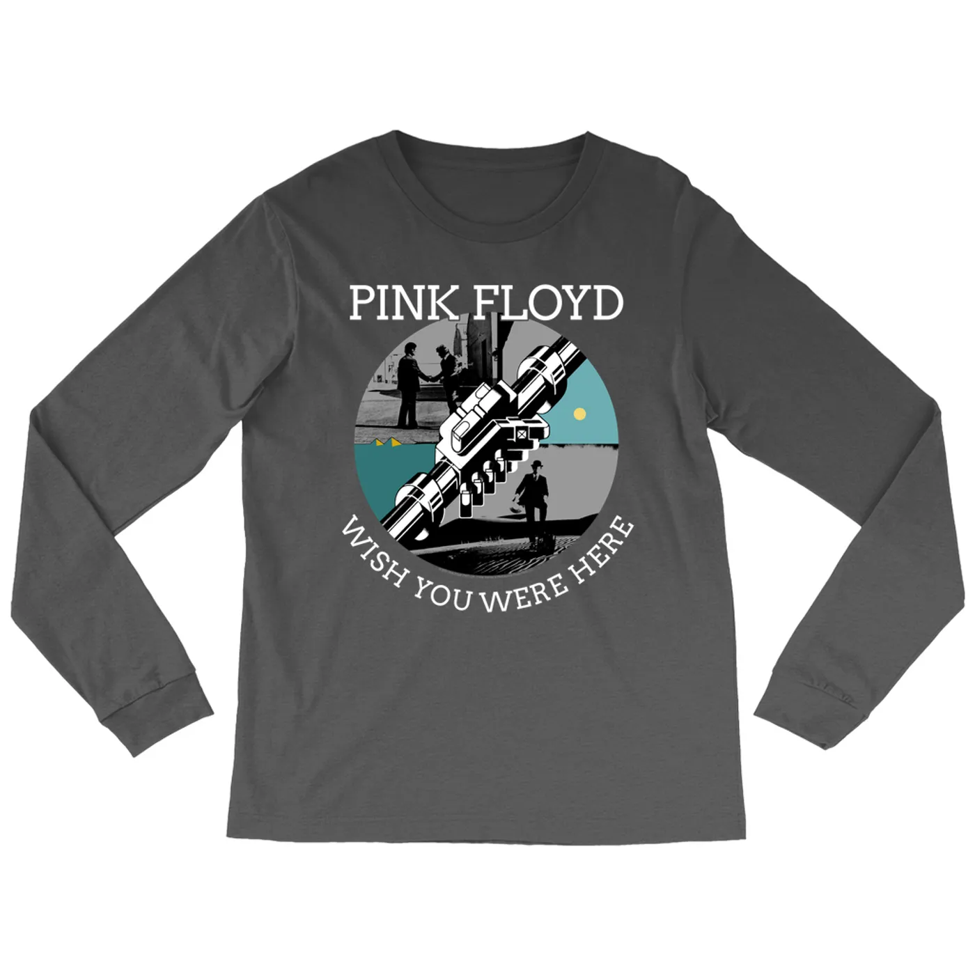 Pink Floyd Long Sleeve | Wish You Were Here Album Collage Pink Floyd Long Sleeve
