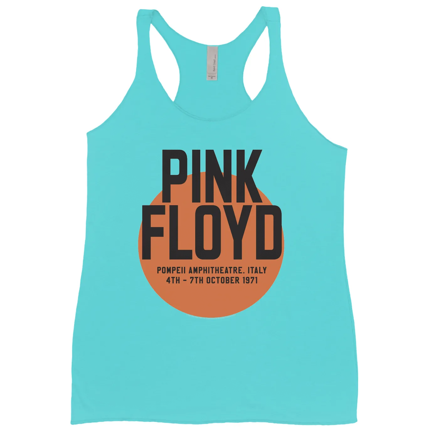 Pink Floyd Ladies' Tank Top | Pompeii 1971 Concert Poster Pink Floyd Shirt