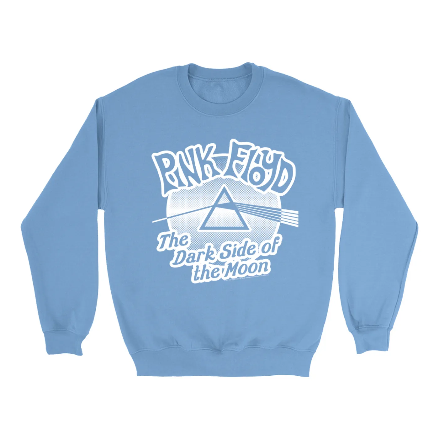 Pink Floyd Bright Colored Sweatshirt | Retro POP Art Dark Side Of The Moon Pink Floyd Sweatshirt