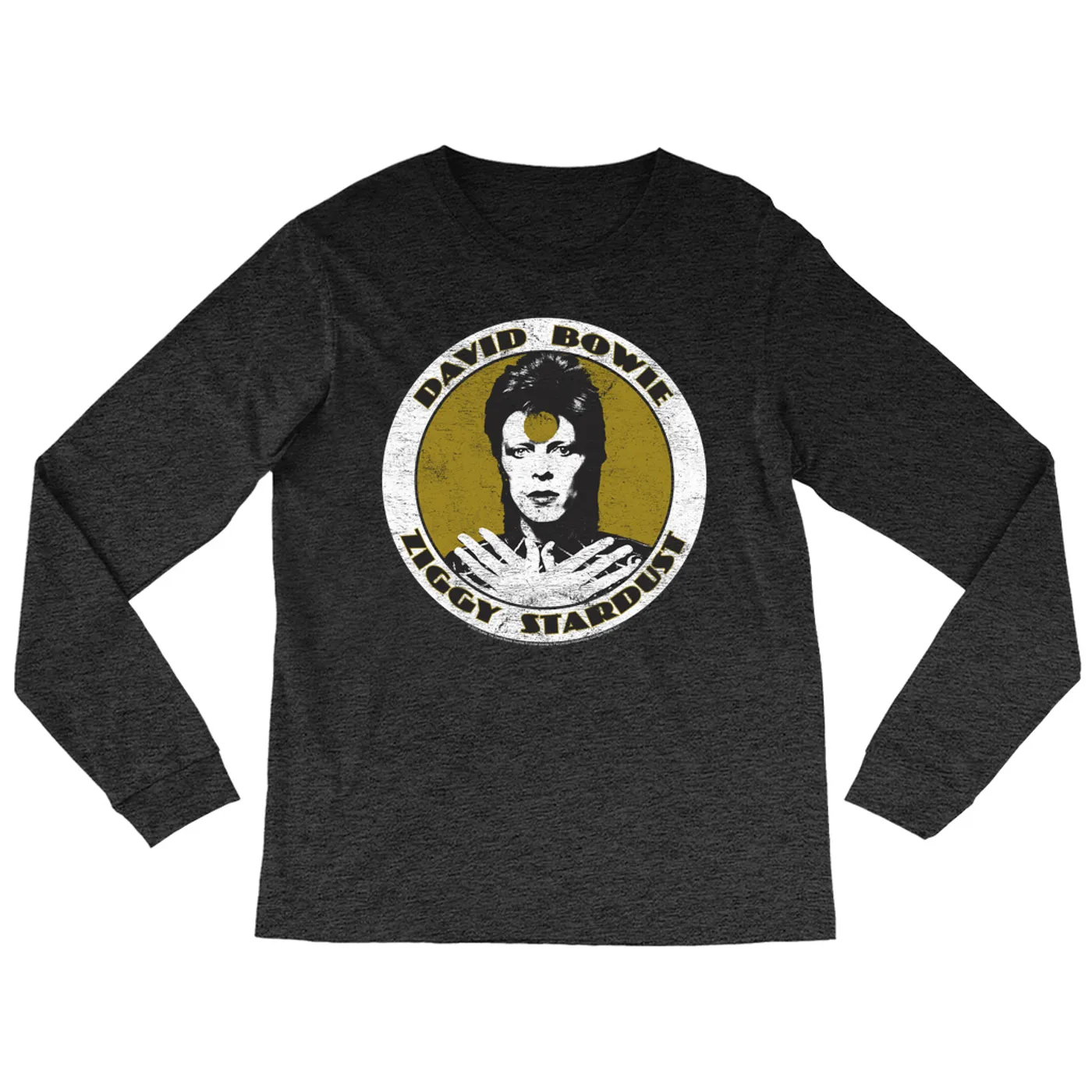David Bowie Long Sleeve Shirt | Golden Bowie As Ziggy Stardust David Bowie Shirt