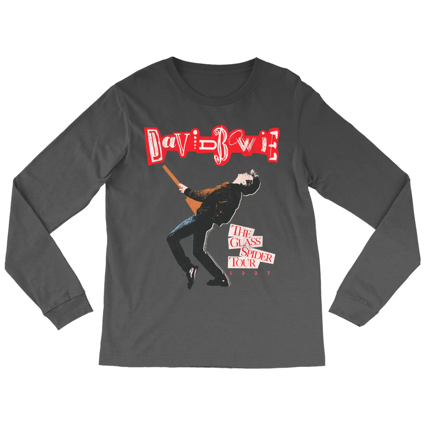 David Bowie Long Sleeve Shirt | The Glass Spider Tour Album Design David Bowie Shirt