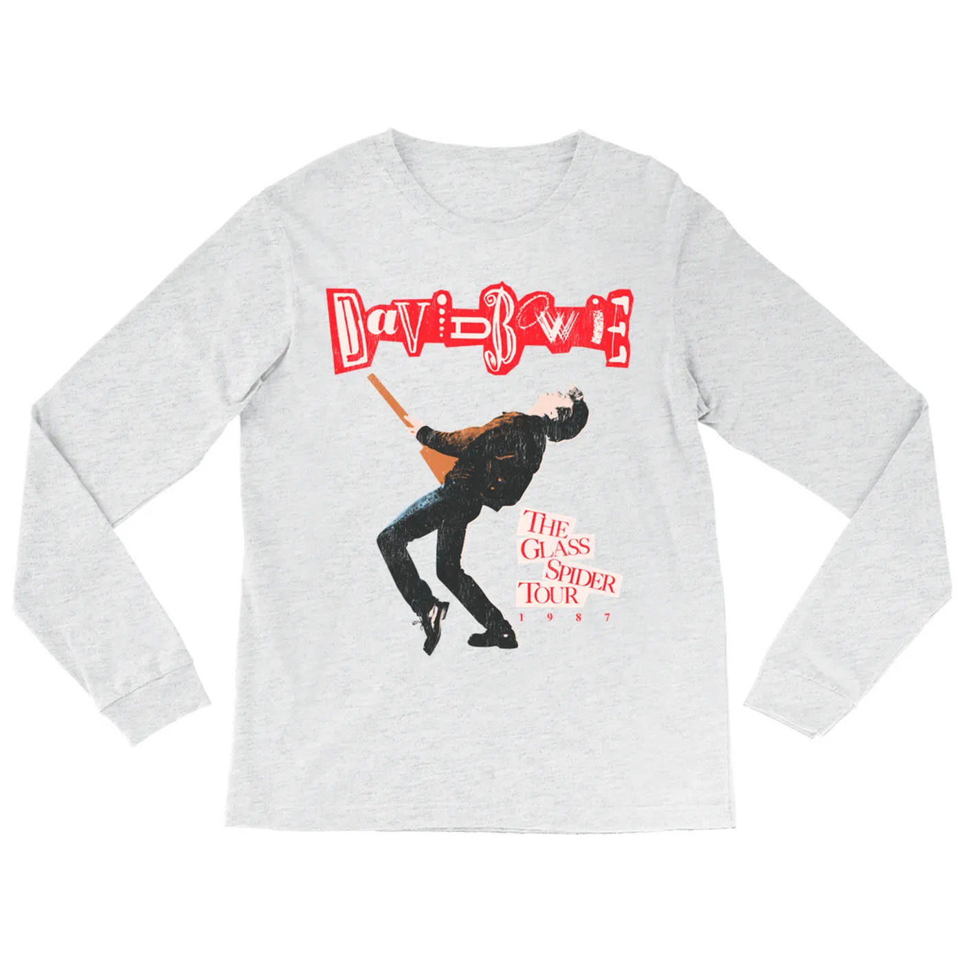 David Bowie Long Sleeve Shirt | The Glass Spider Tour Album Design David Bowie Shirt