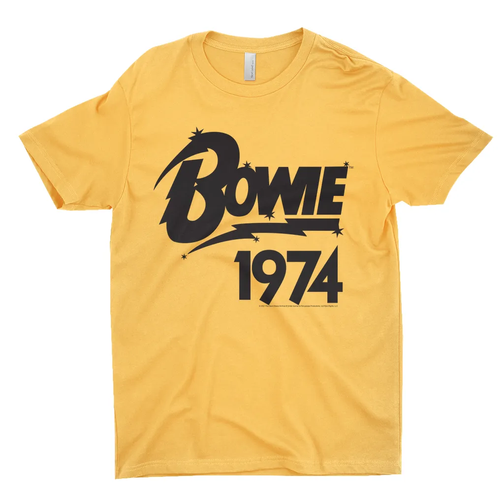 T-Shirt | Bowie 1974 Logo Shirt