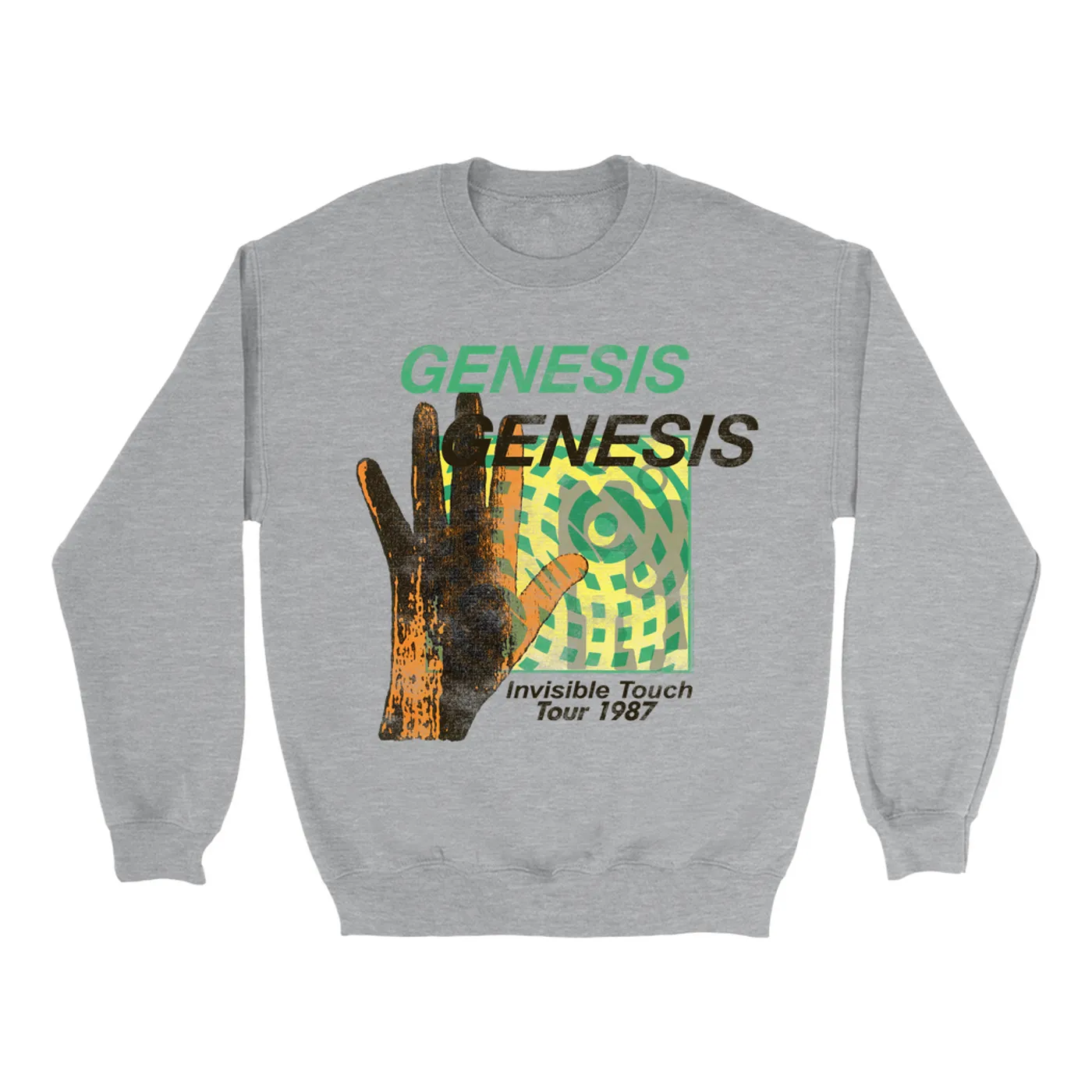 Genesis Sweatshirt | Invisible Touch 1987 Tour Genesis Sweatshirt