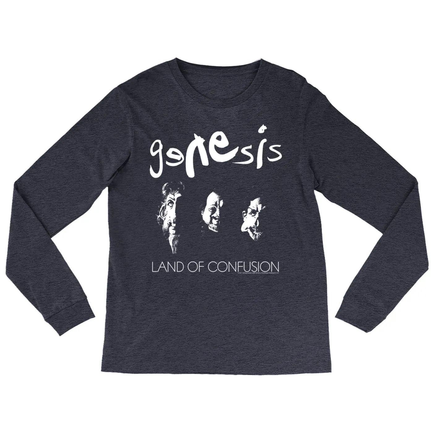 Genesis Long Sleeve Shirt | Land Of Confusion Album Image Genesis Shirt