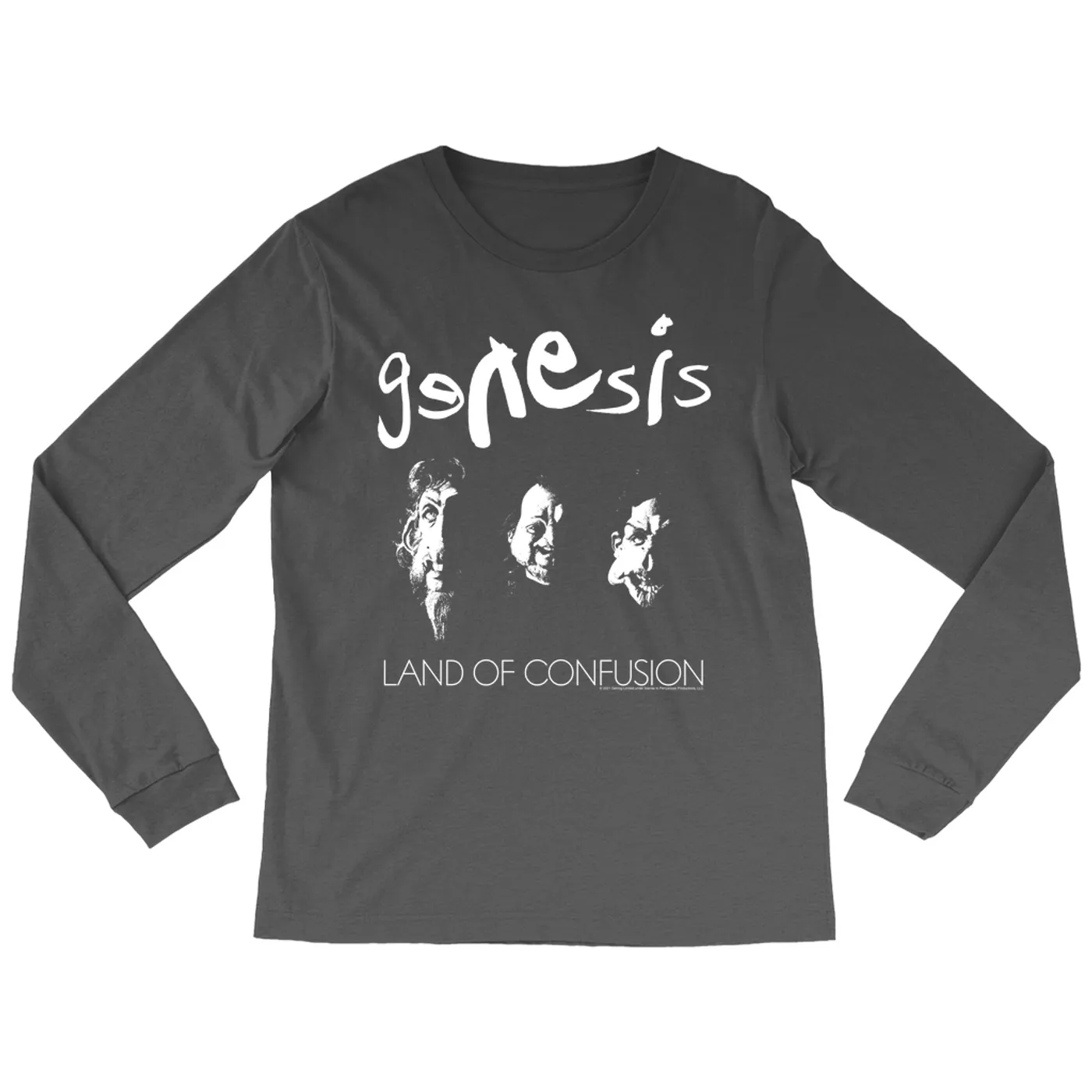 Genesis Long Sleeve Shirt | Land Of Confusion Album Image Genesis Shirt