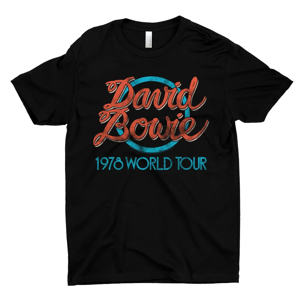 T-Shirt | Turquoise 1978 World Tour Distressed Shirt