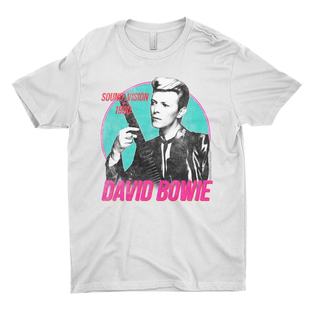 T-Shirt | Sound + Vision 1990 Powerful Pink Design Distressed Shirt (Equineop Exclusive)