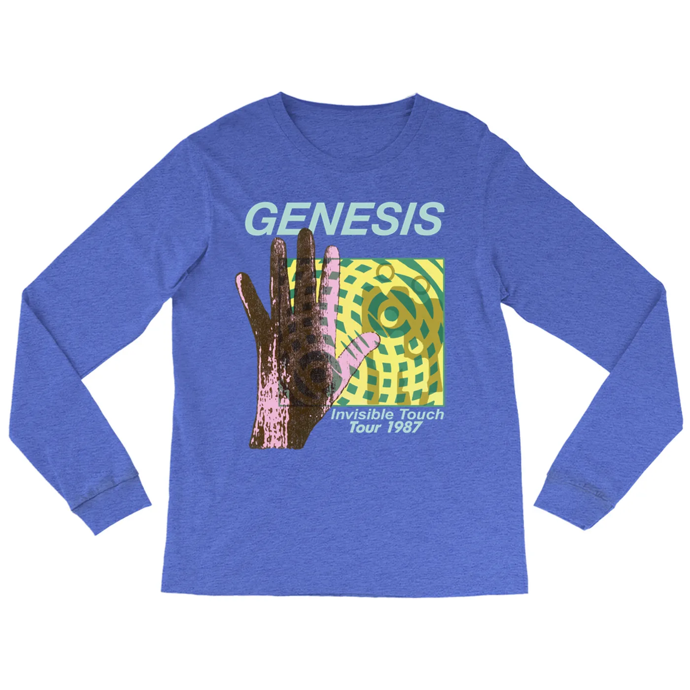 Genesis Long Sleeve Shirt | Modern 1987 Invisible Touch Album Design Genesis Shirt