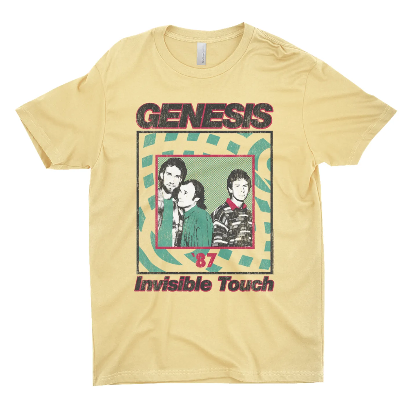 Genesis T-Shirt | 1987 Invisible Touch Promo Design Genesis Shirt