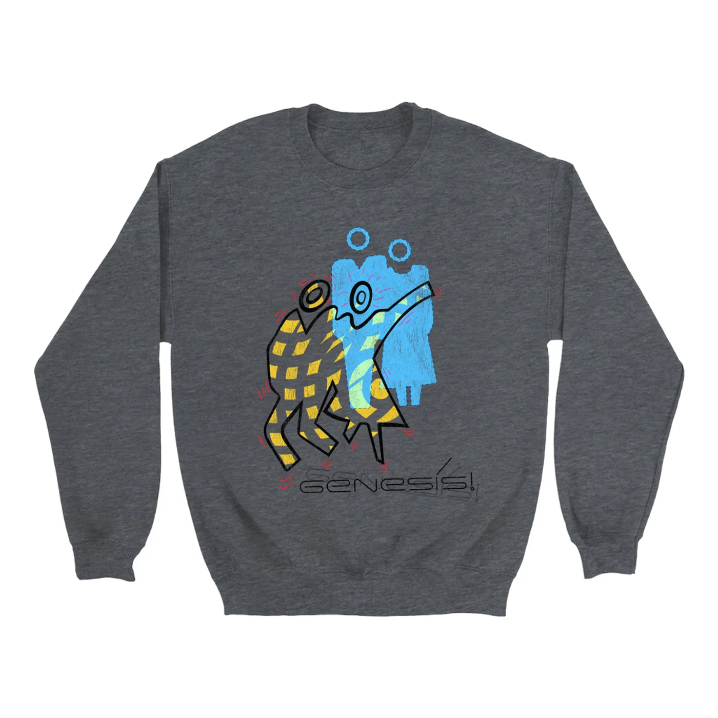 Genesis Sweatshirt | Artistic Cartoon Illustration Pastels Genesis Sweatshirt
