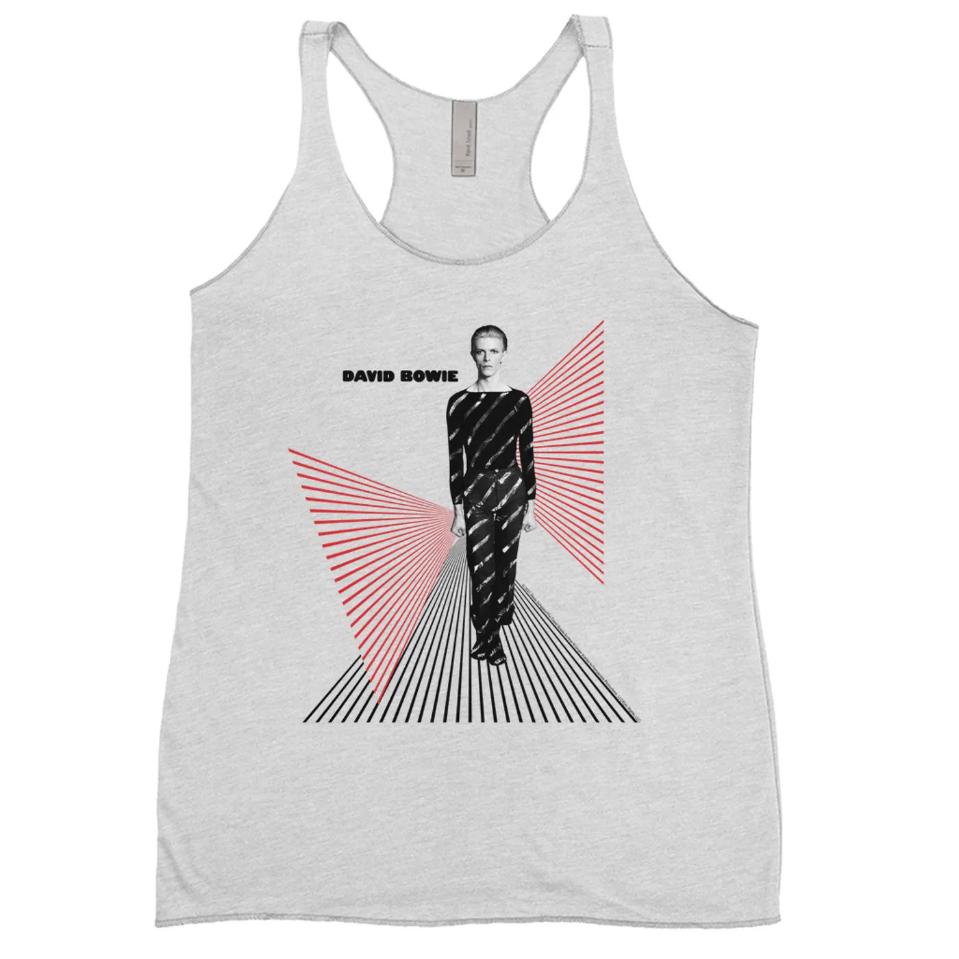 David Bowie Ladies' Tank Top | All In Stripes Design David Bowie Shirt