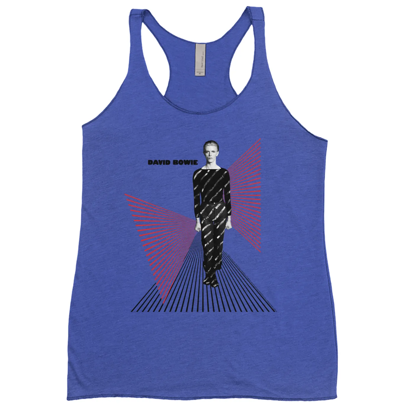 David Bowie Ladies' Tank Top | All In Stripes Design David Bowie Shirt