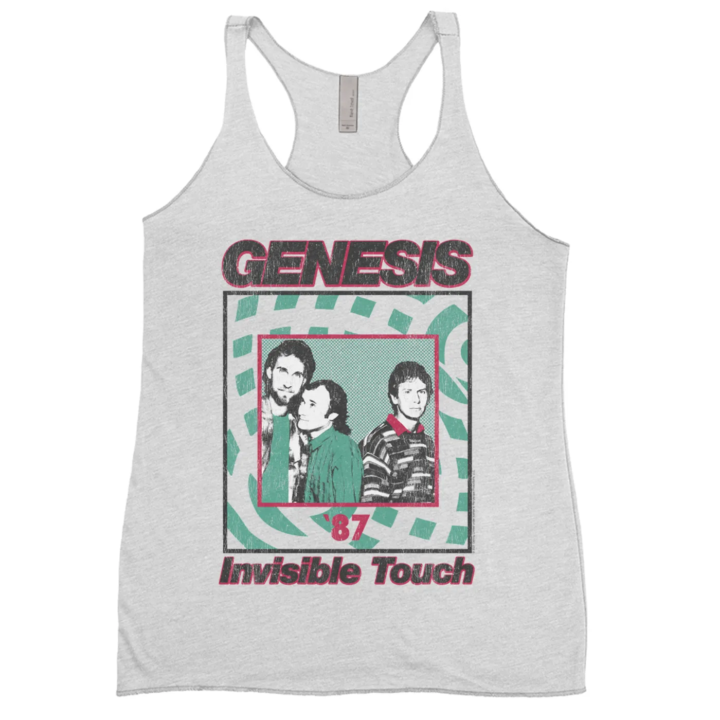 Genesis Ladies' Tank Top | 1987 Invisible Touch Promo Design Genesis Shirt