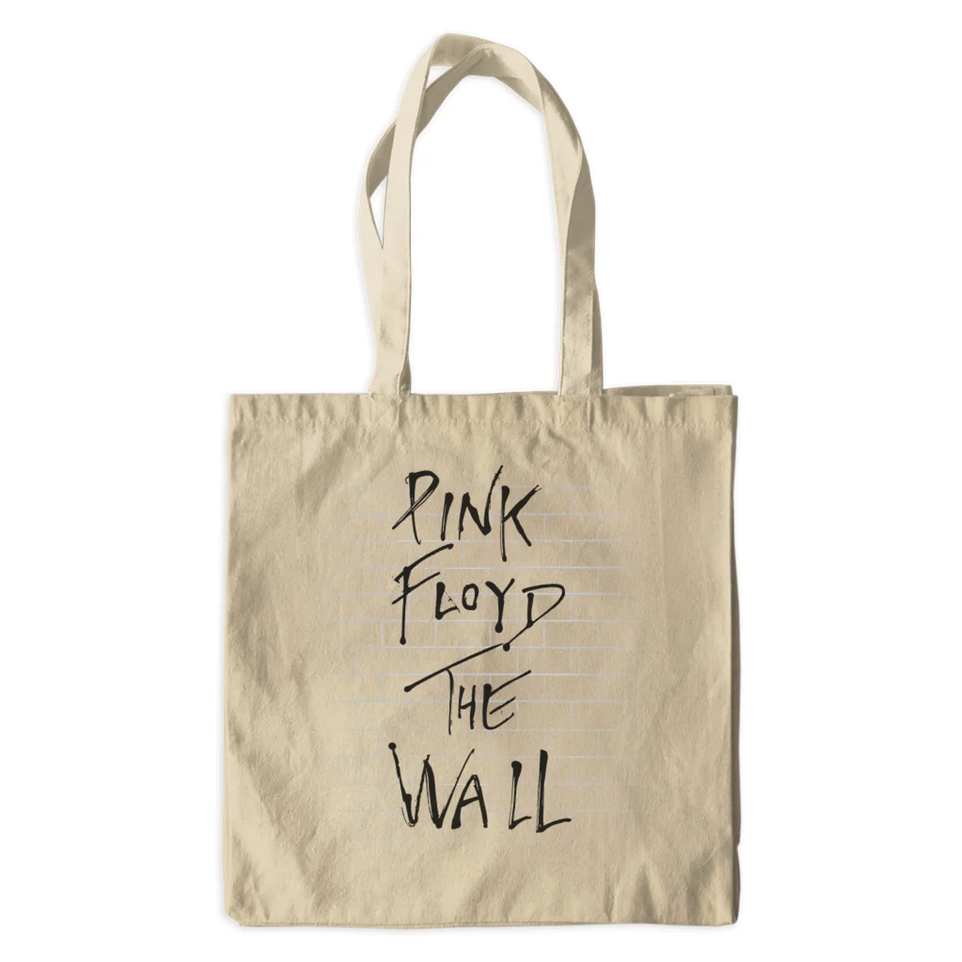 Pink Floyd Canvas Tote Bag | Pink Floyd The Wall Art Pink Floyd Bag (Merchbar Exclusive)