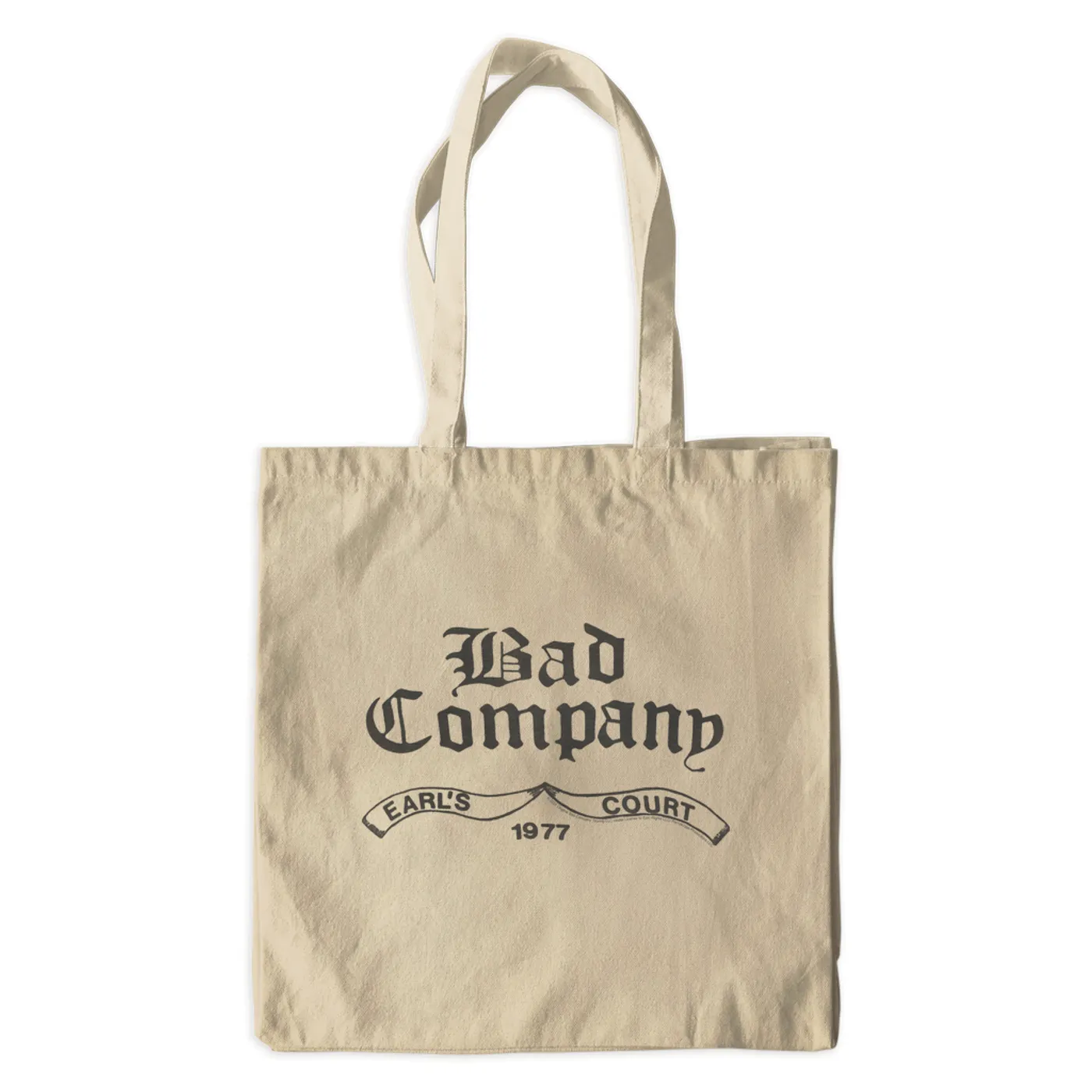 Bad Company Canvas Tote Bag | Earl's Court 1977 Concert Bad Company Bag