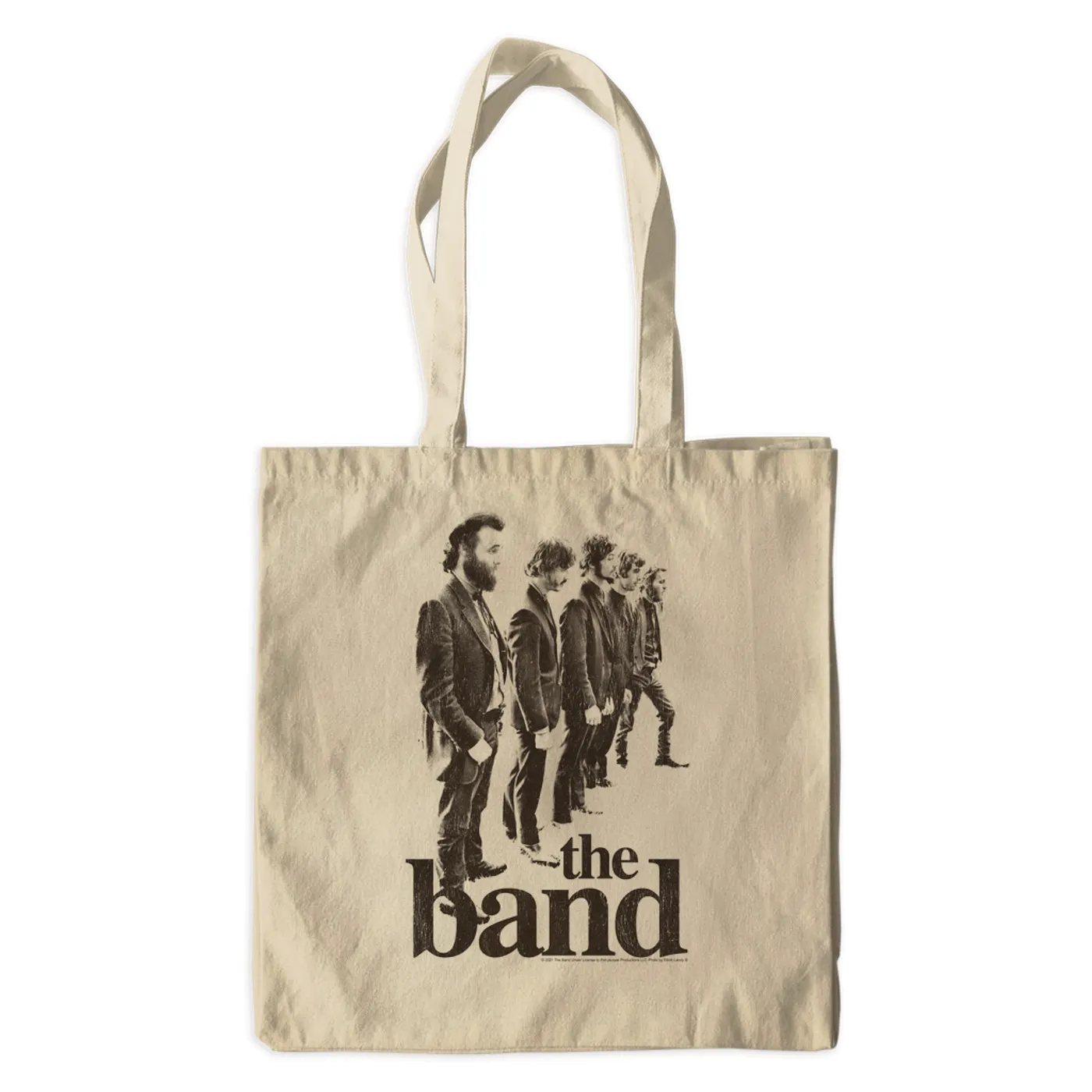 The Band Canvas Tote Bag | All Lined Up The Band Bag