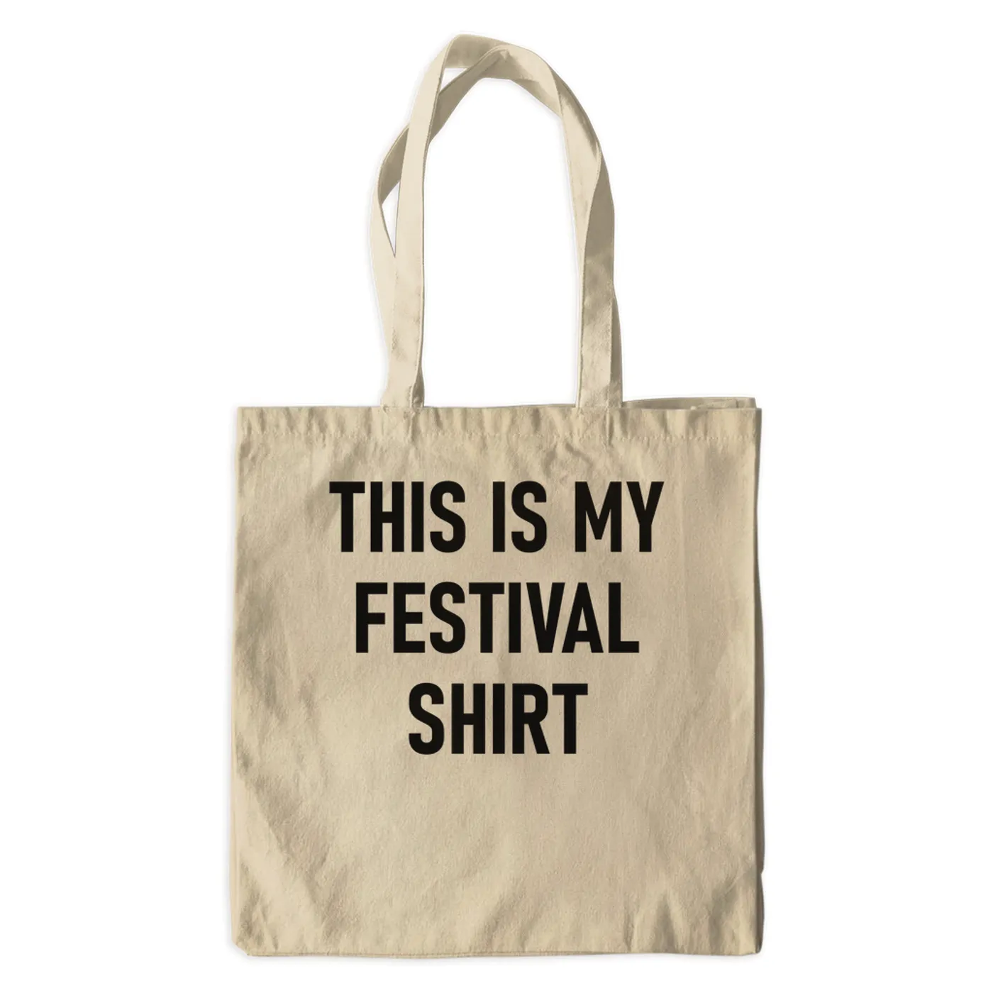 Merchbar Music Life Canvas Tote Bag | This Is My Festival Merchbar Music Life Canvas Tote