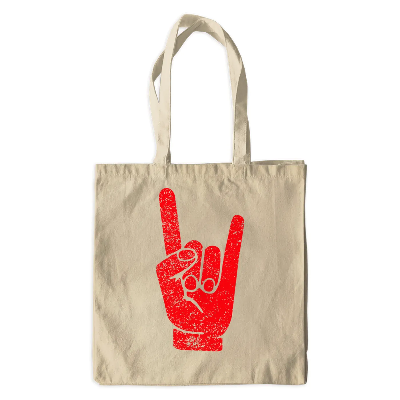 Merchbar Music Life Canvas Tote Bag | The Sign Of Metal Merchbar Music Life Canvas Tote