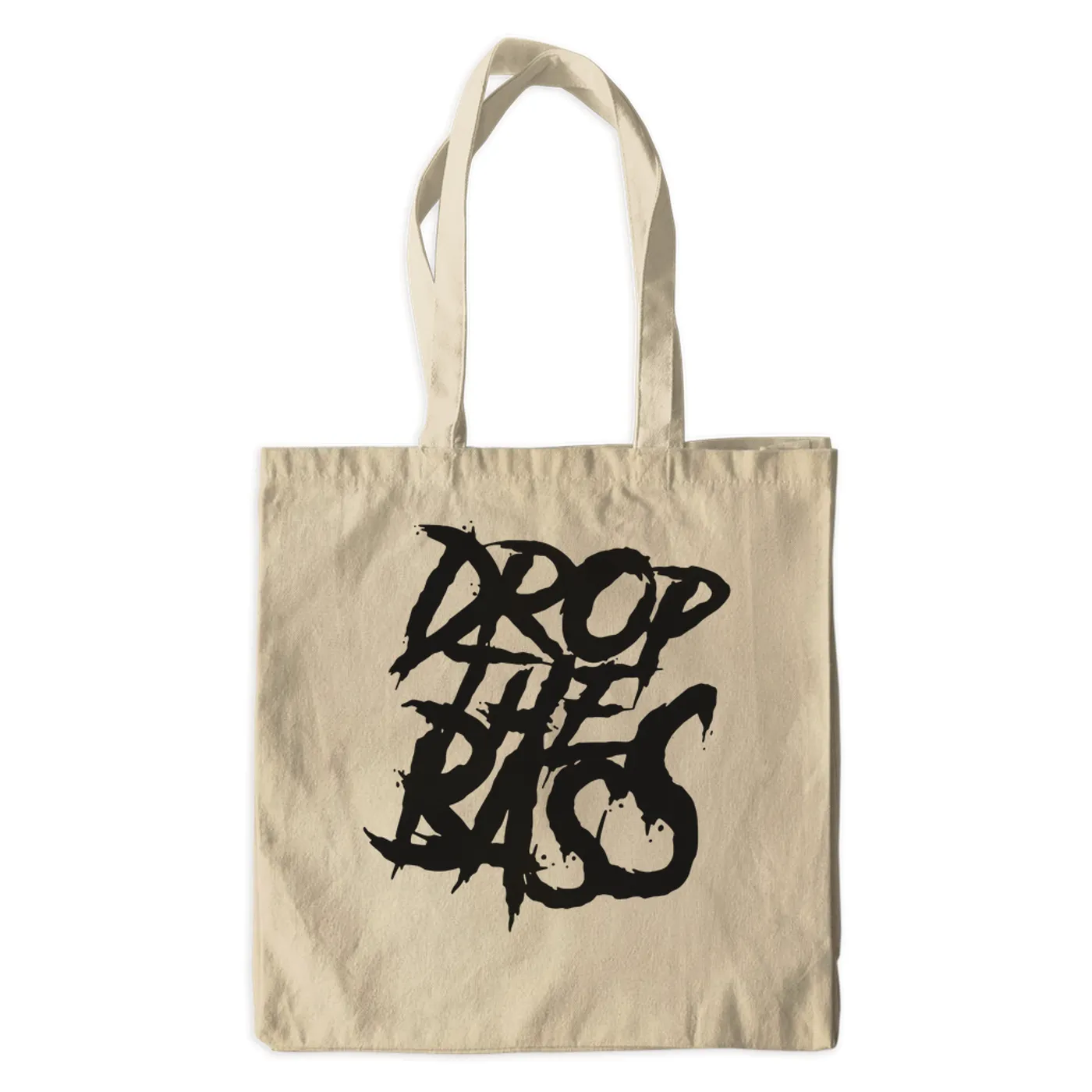 Merchbar Music Life Canvas Tote Bag | Drop The Bass Merchbar Music Life Canvas Tote