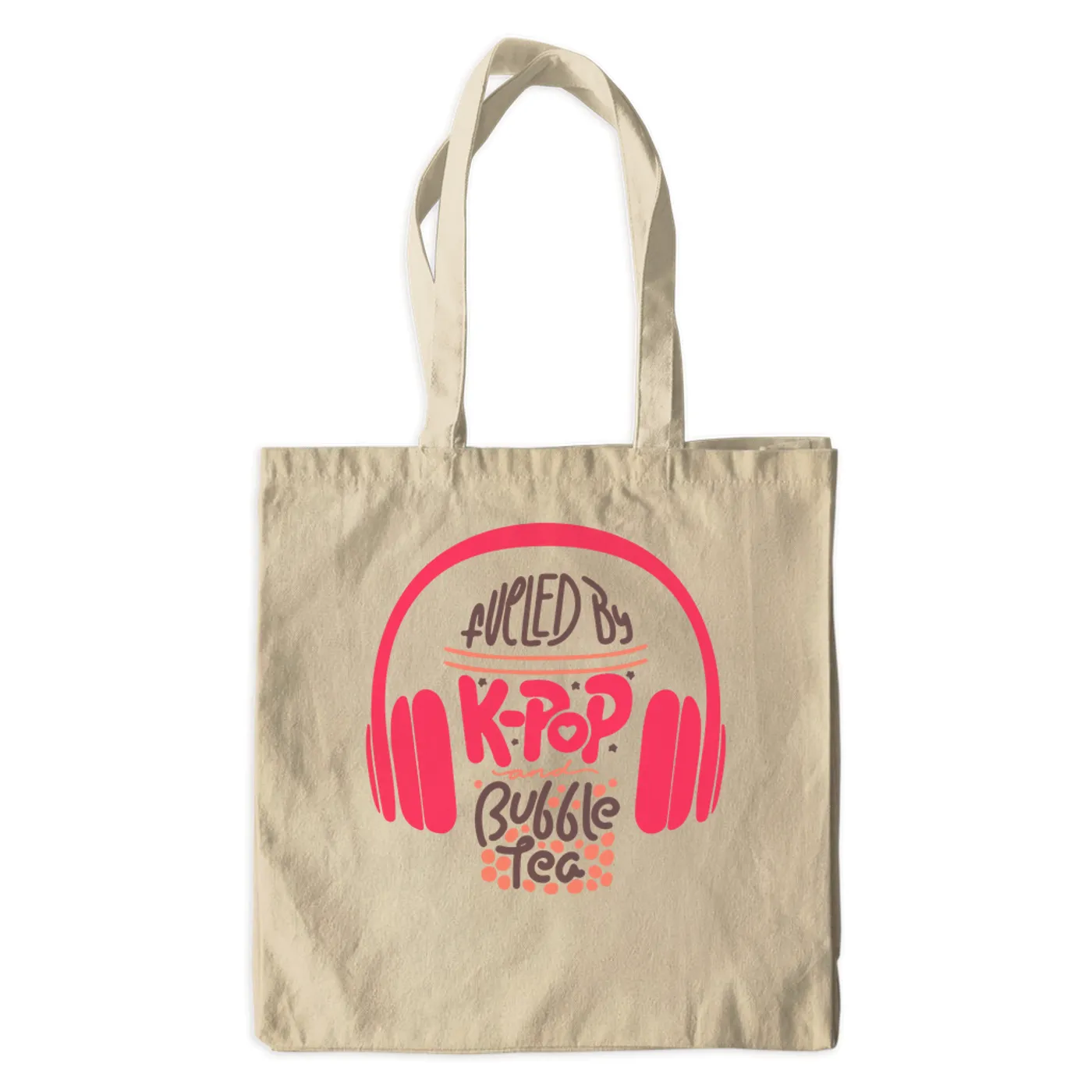Merchbar Music Life Canvas Tote Bag | Kpop Fueled Merchbar Music Life Canvas Tote