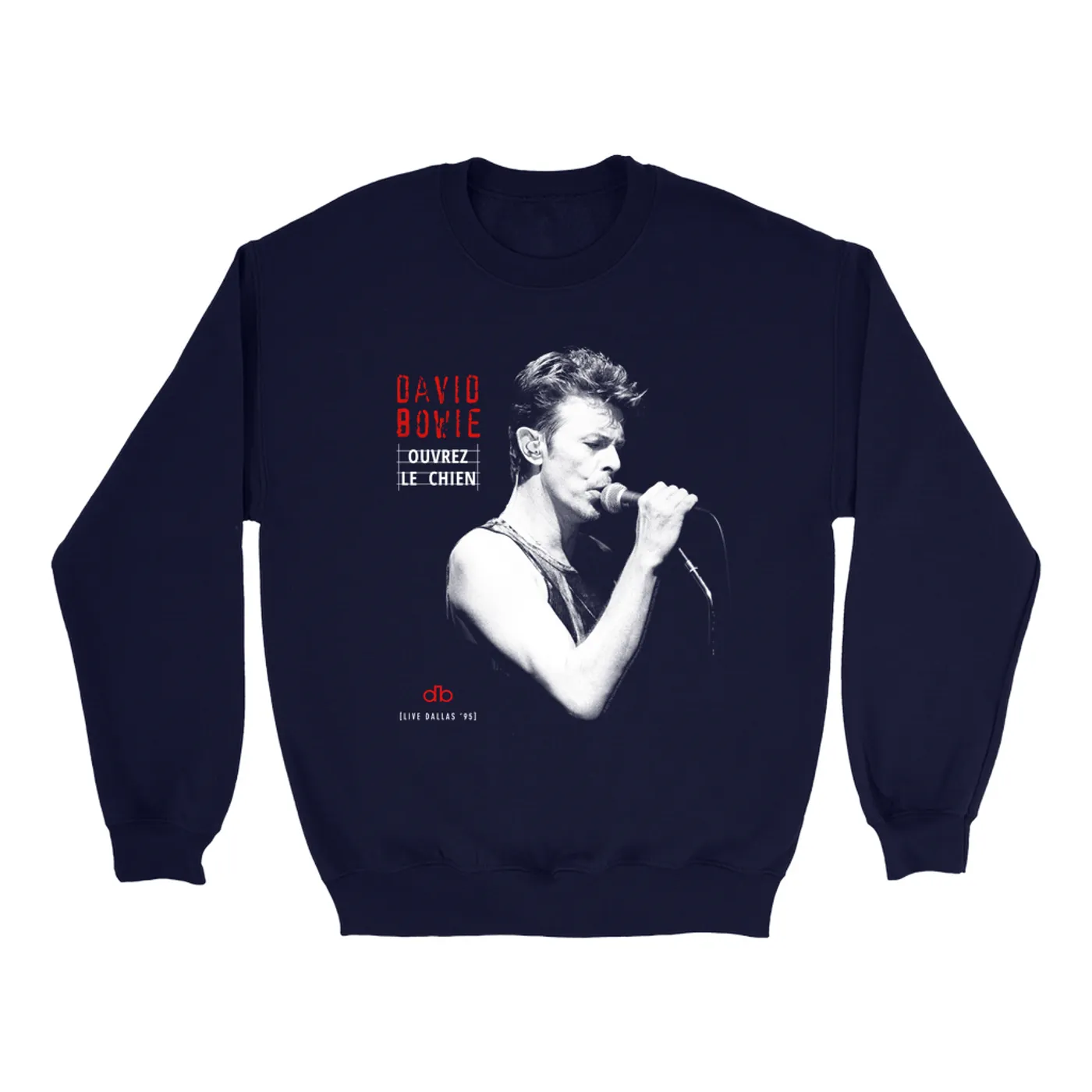 David Bowie Sweatshirt | Ouvrez Le Chien Dallas 1995 David Bowie Sweatshirt