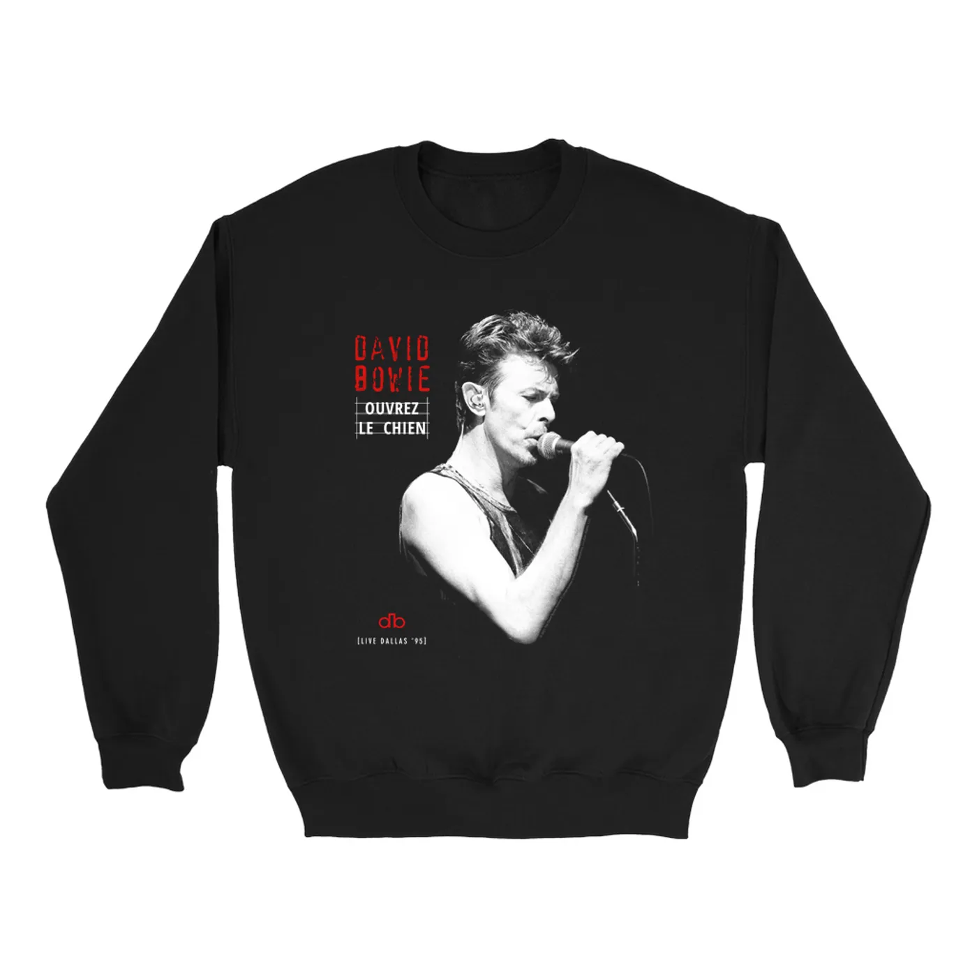 David Bowie Sweatshirt | Ouvrez Le Chien Dallas 1995 David Bowie Sweatshirt