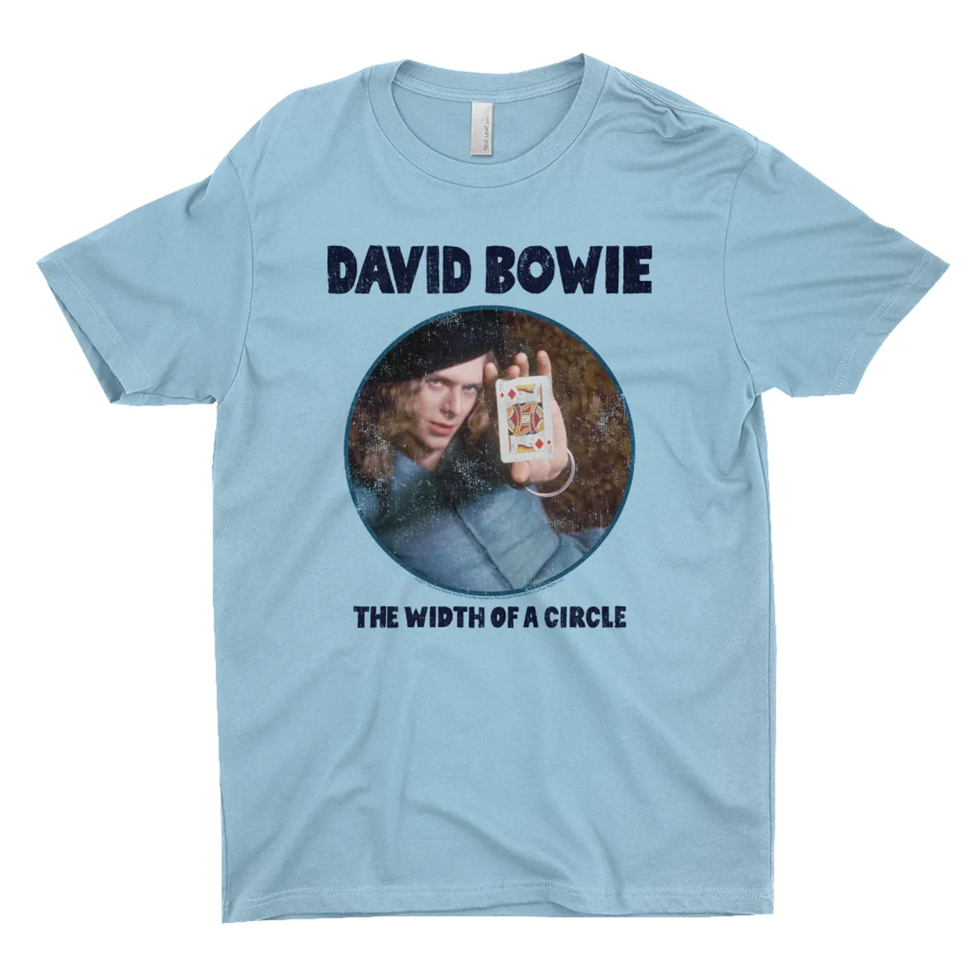 David Bowie T-Shirt | The Width Of A Circle Album Image Distressed David Bowie Shirt